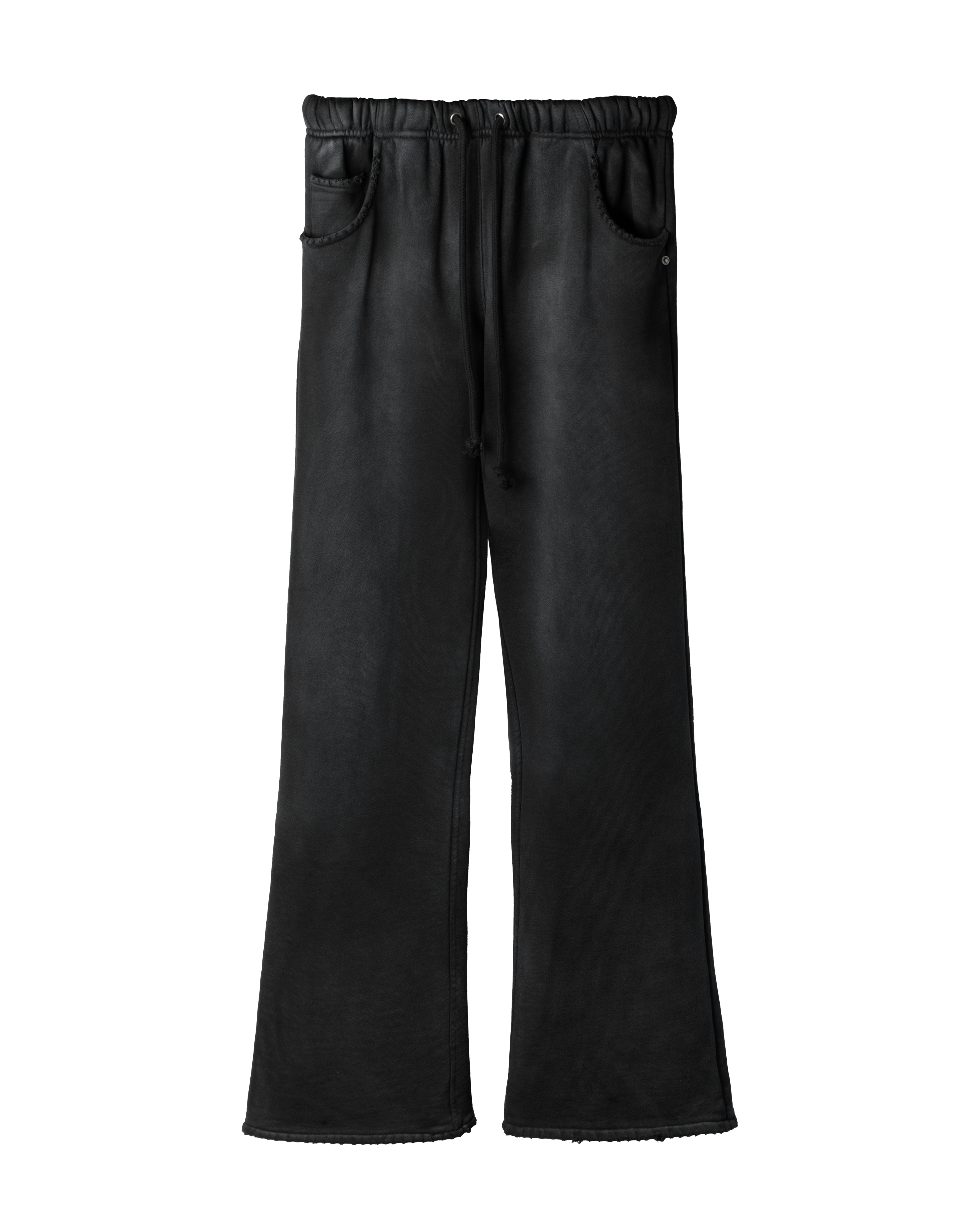 FLARED SWEATPANTS [SUNBEAT BLACK] – VAGUE Studios