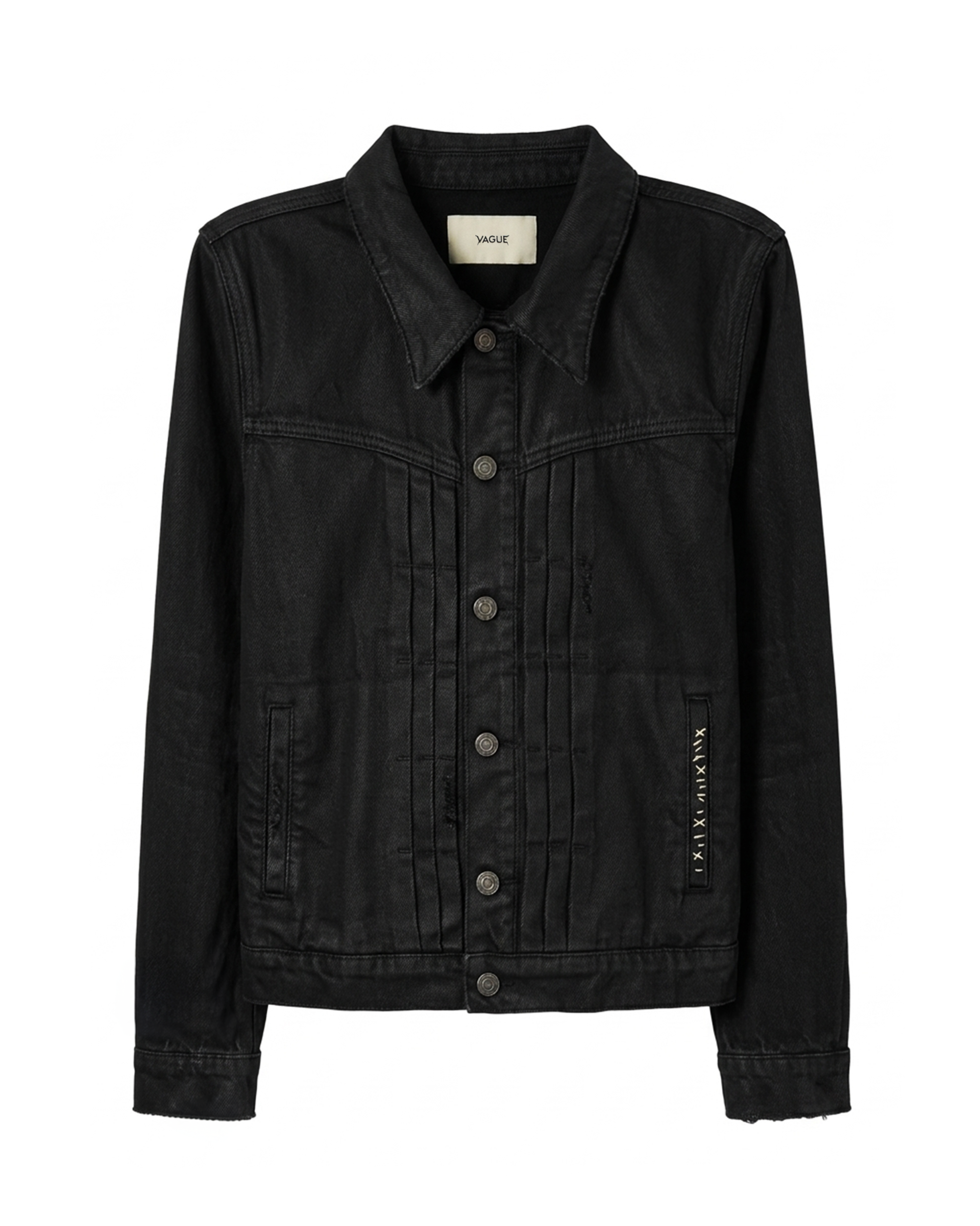 Type 1 Denim Jacket - Waxed Black | Vague Studios – VAGUE Studios