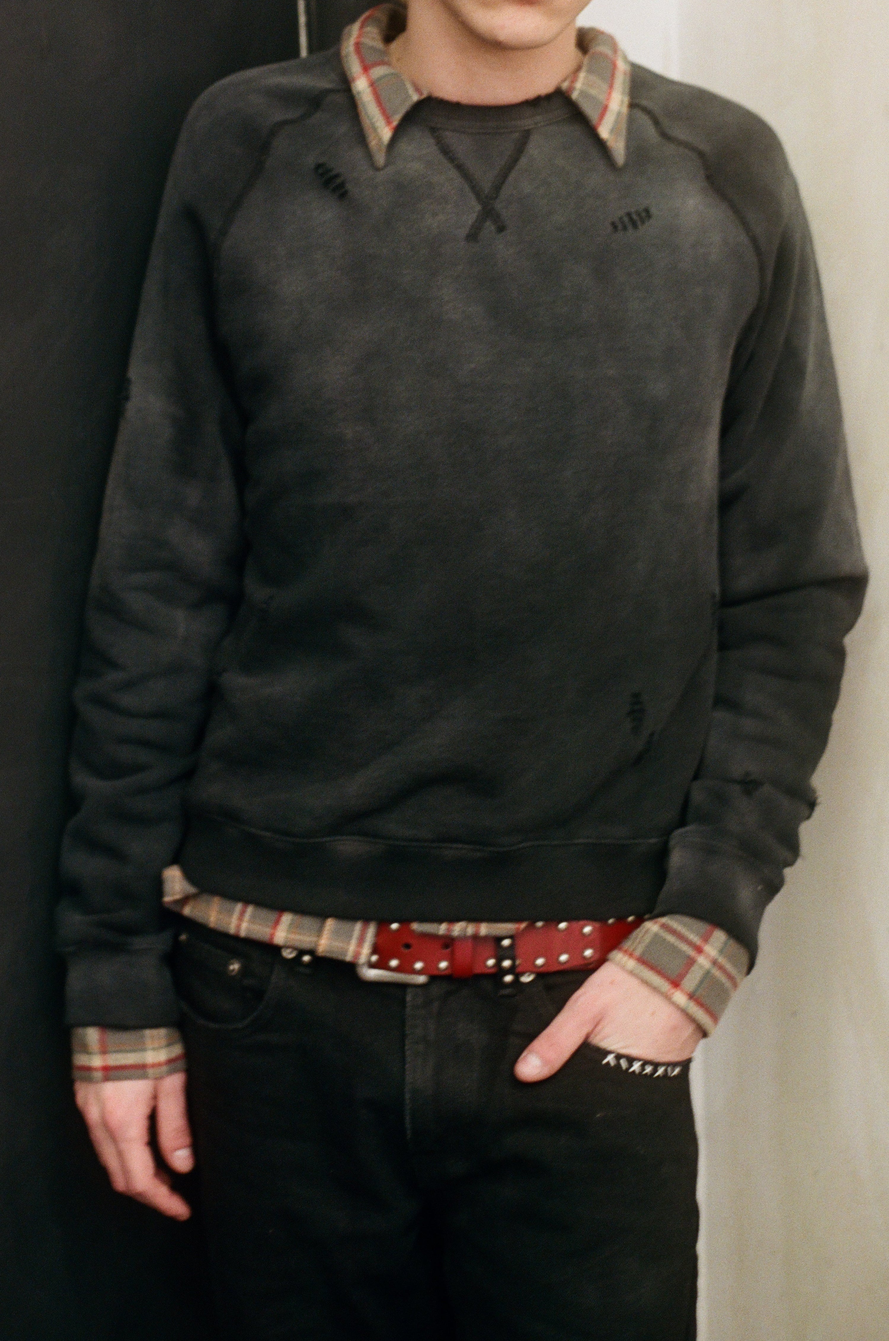 STUDIO CREWNECK [SUNBEAT BLACK]