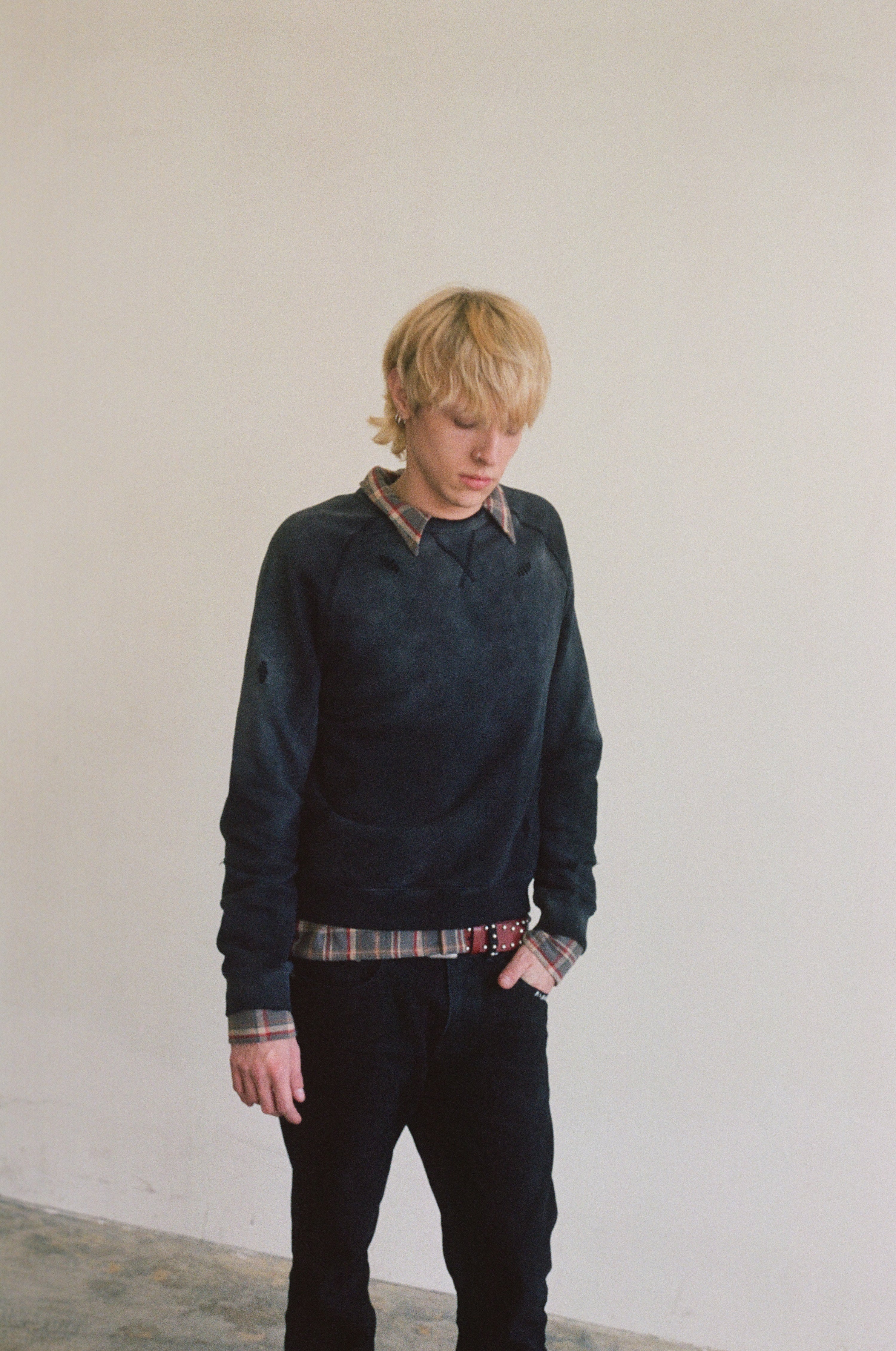 STUDIO CREWNECK [SUNBEAT BLACK]