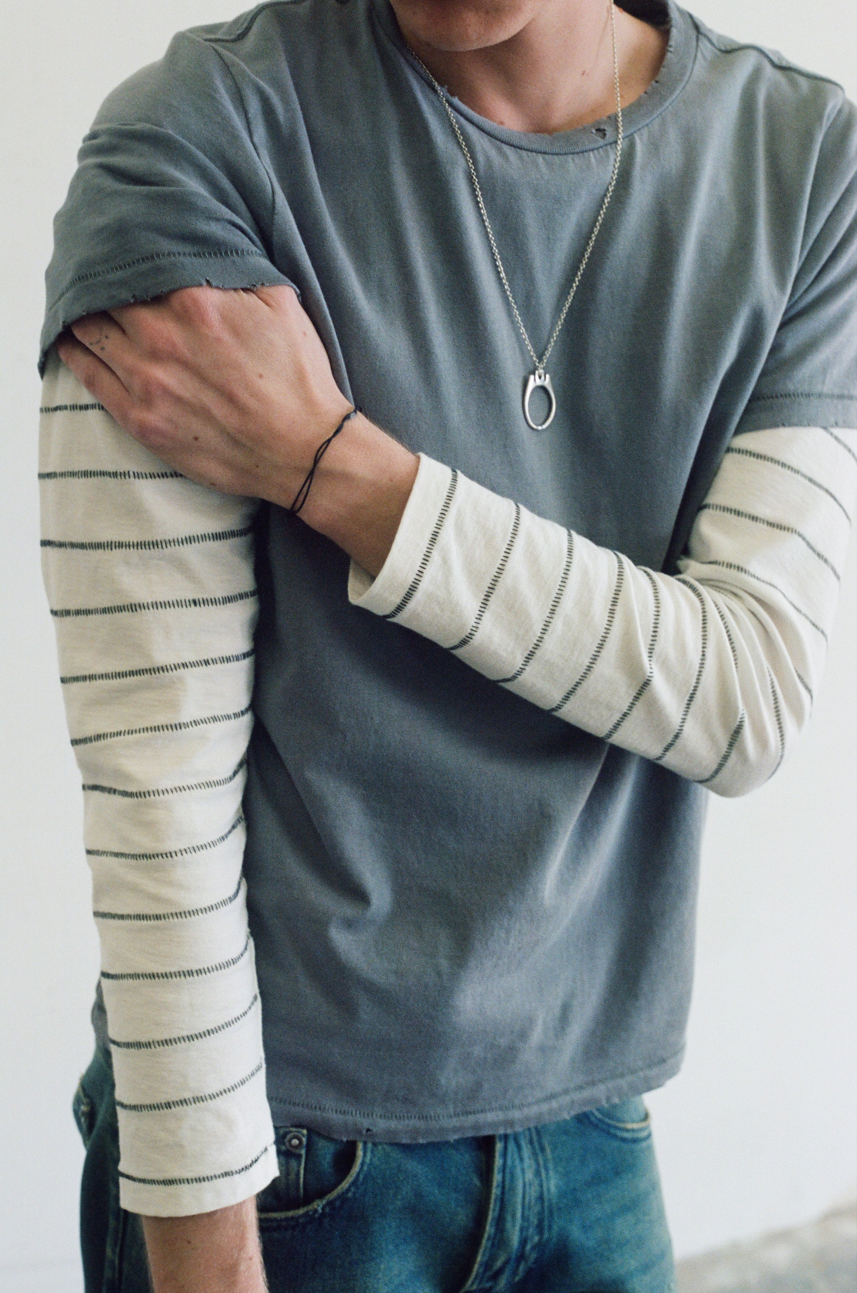 BEATNIK TEE [SUNBEAT GREY]