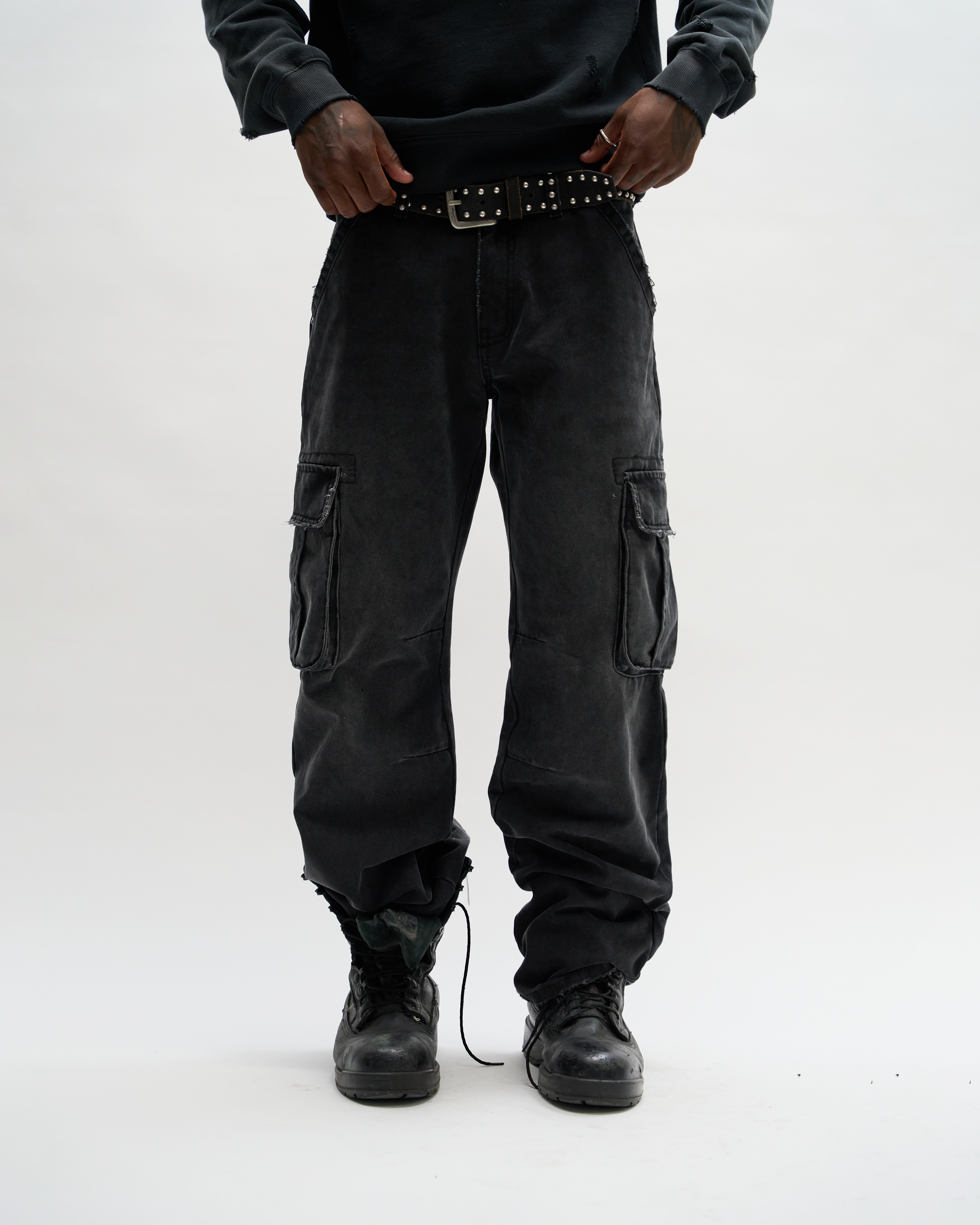 HEAVY CANVAS CARGO [SUNBEAT BLACK]