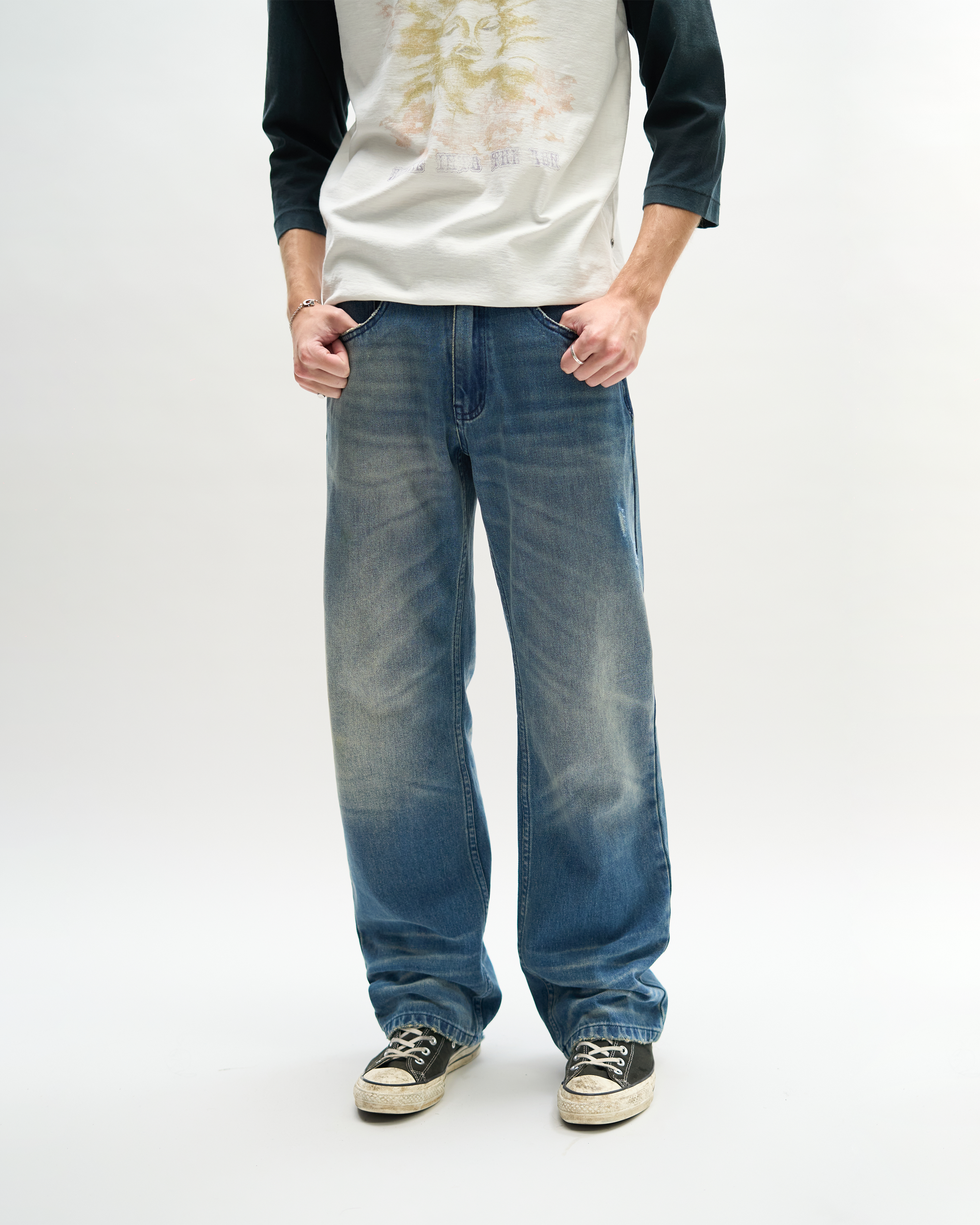 STUDIO DENIM [STONES' WASH]