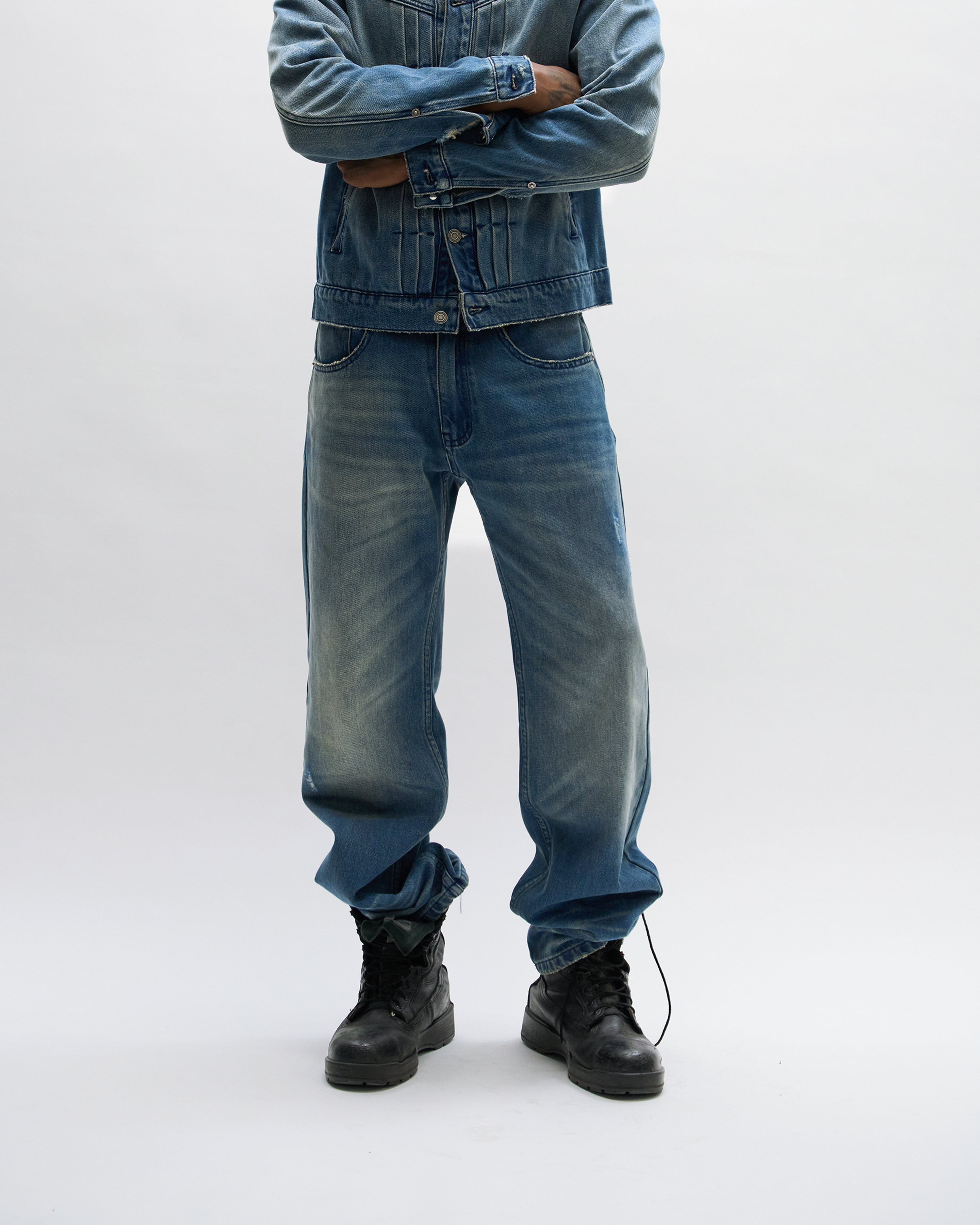 STUDIO DENIM [STONES' WASH]