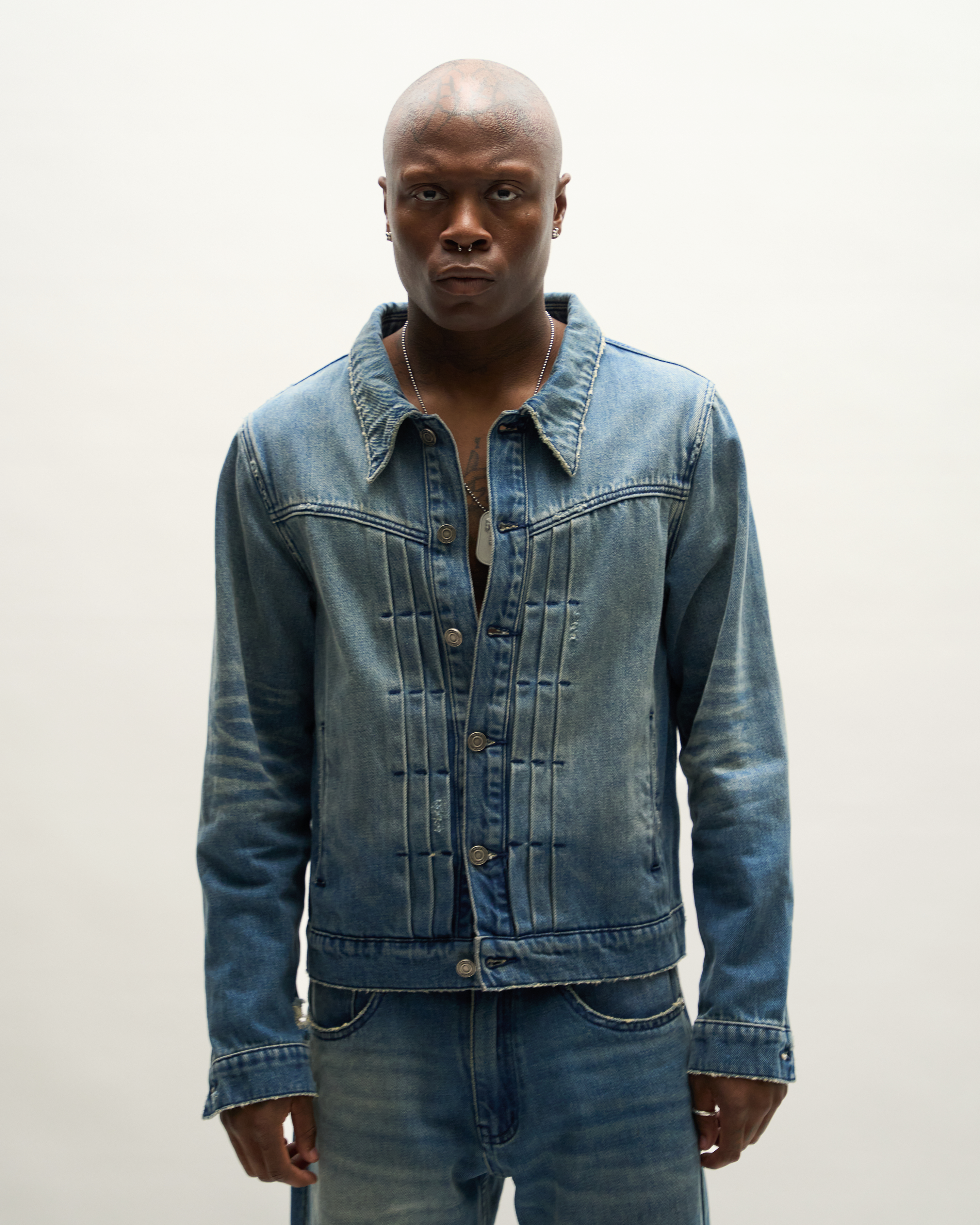 TYPE 1 DENIM JACKET [STONES' WASH]