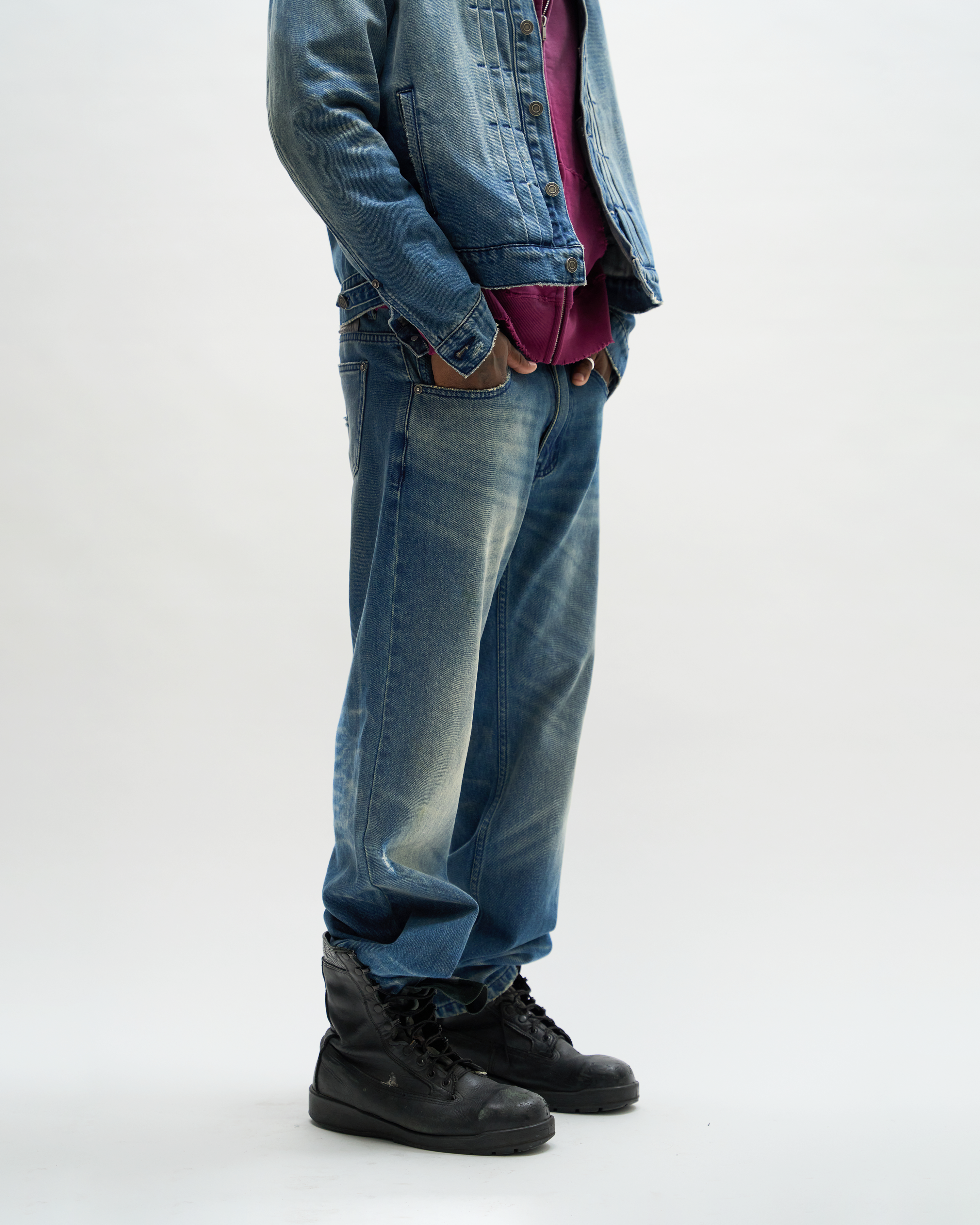 STUDIO DENIM [STONES' WASH]