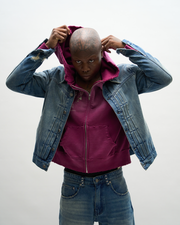 BONES ZIP UP [SUNBEAT PLUM] – VAGUE Studios