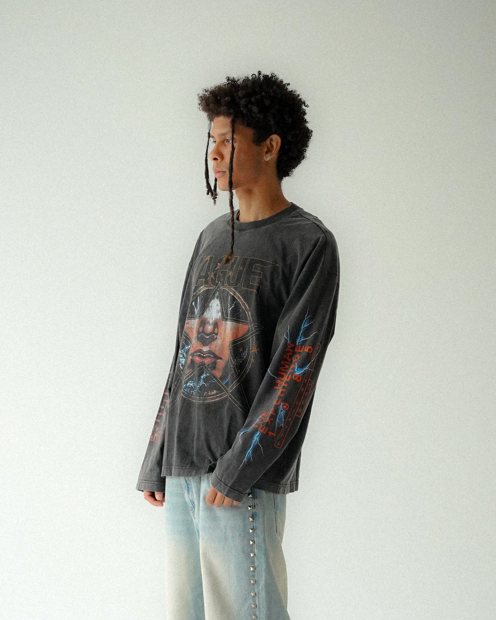 POSER LONG SLEEVE [VINTAGE BLACK]