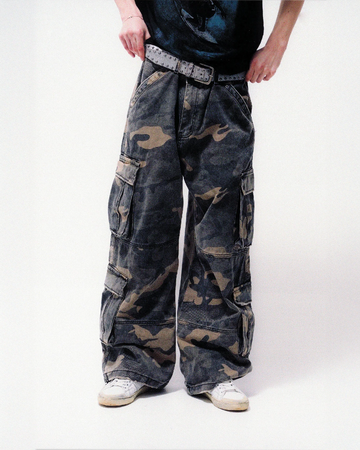 PRECIOUS CARGO PANTS [CAMO] – VAGUE Studios