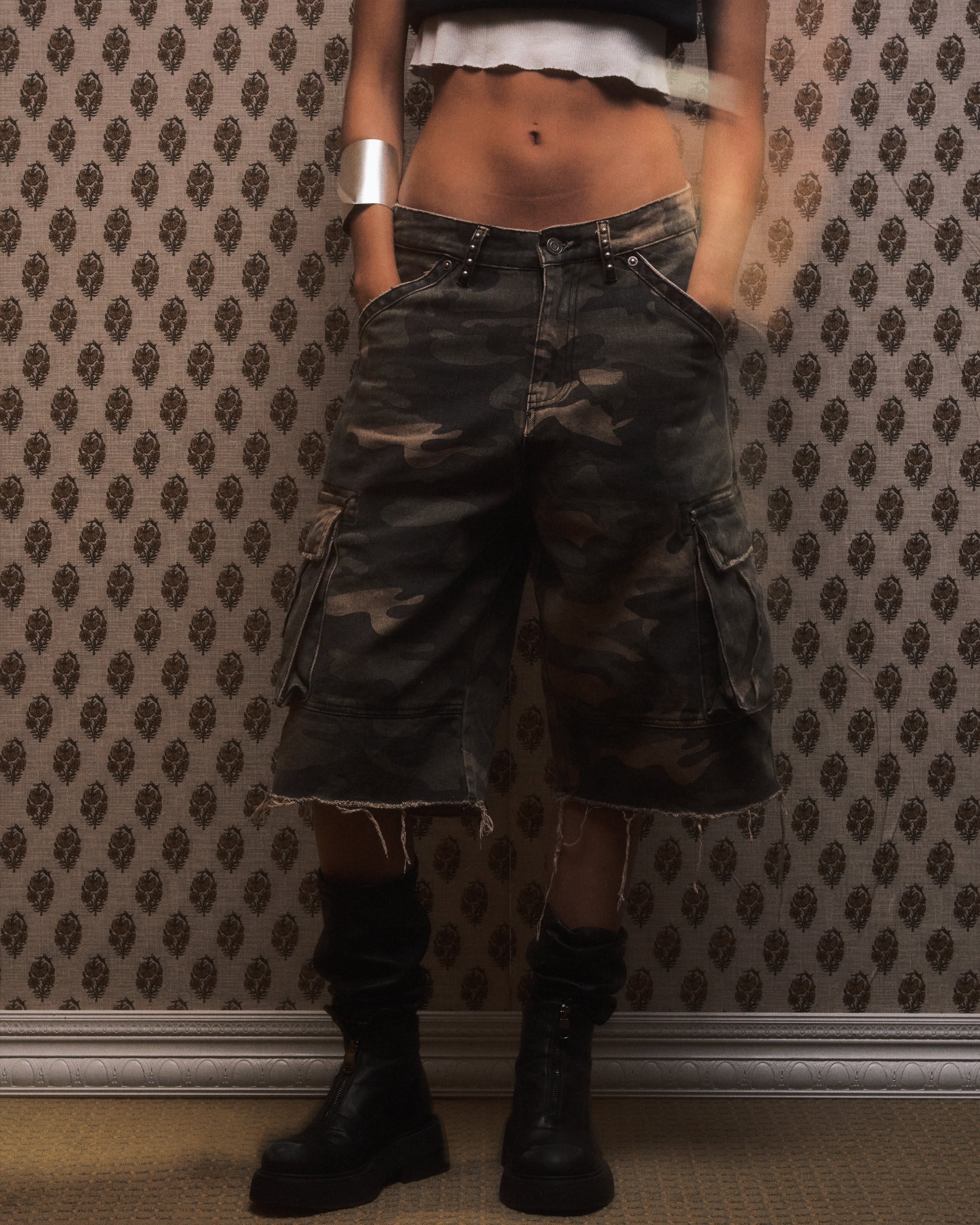 CARGO SHORTS [CAMO]