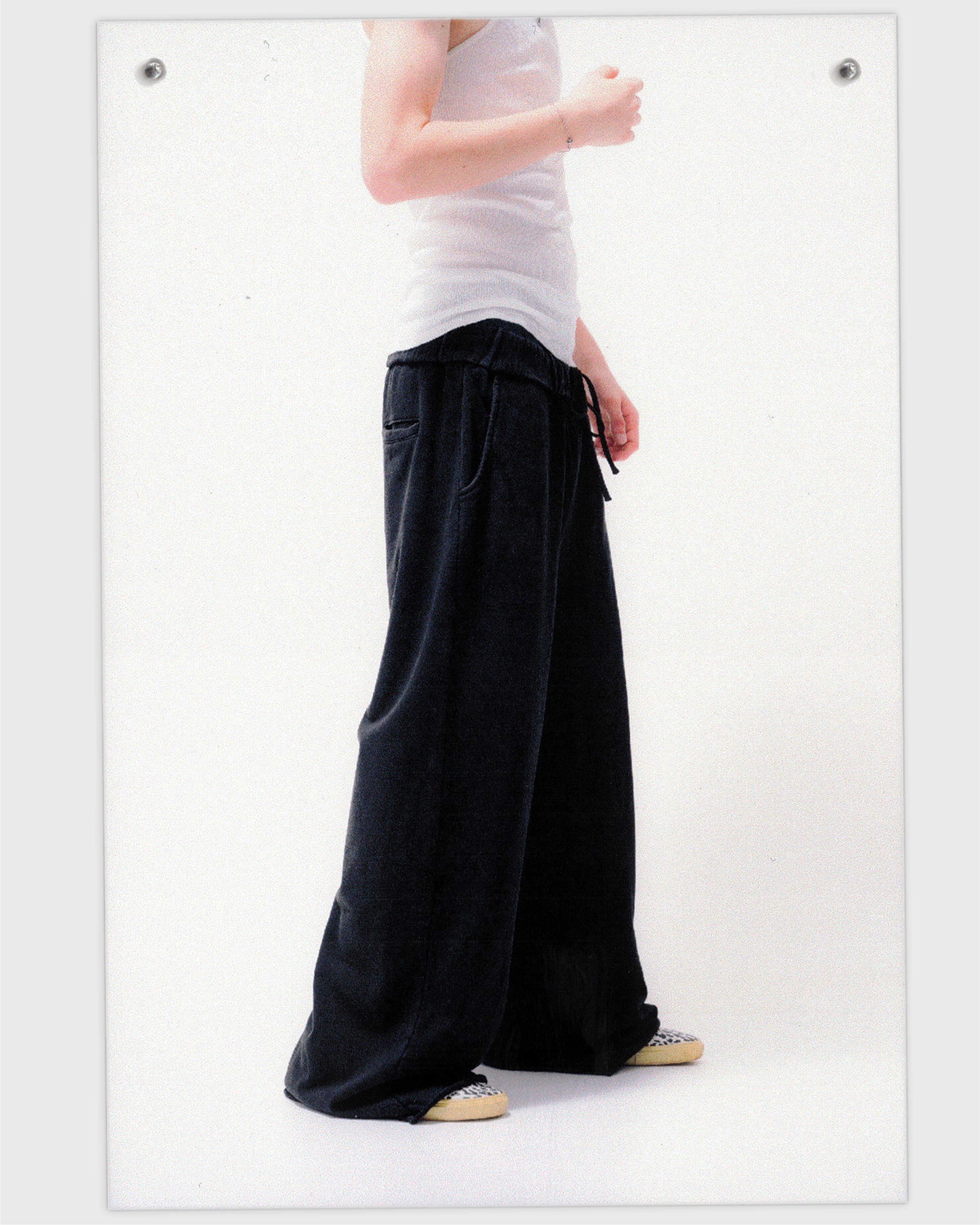 STUDIO SWEATPANTS [VINTAGE BLACK]