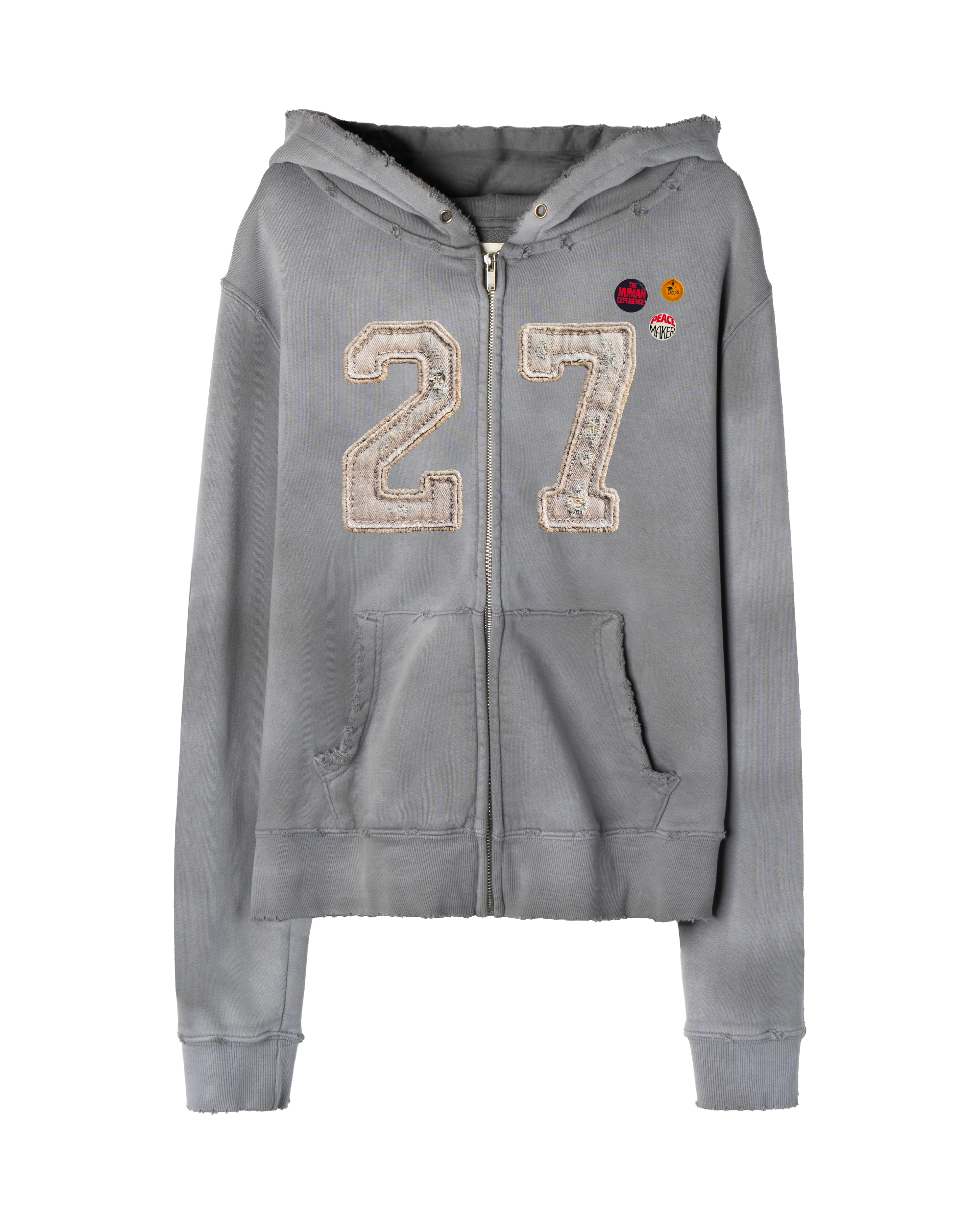 27 CLUB ZIP-UP [SUNBEAT GREY]