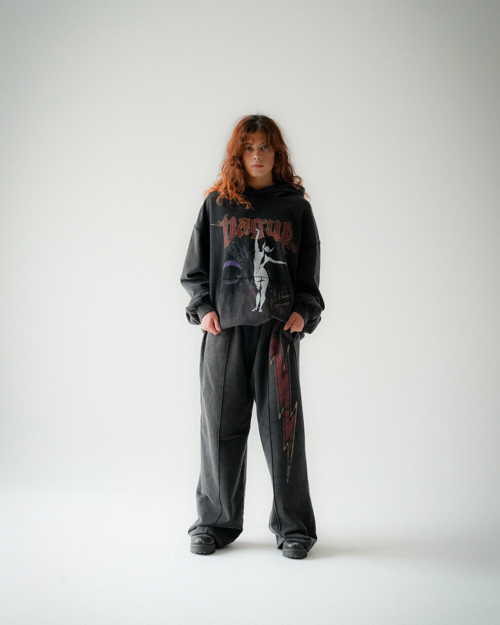 HUMAN EXPERIENCE SWEATPANTS [VINTAGE BLACK]