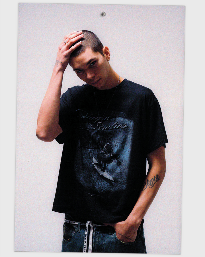BIG WAVE TEE [BLACK]