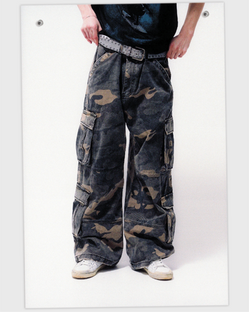 PRECIOUS CARGO PANTS [CAMO]