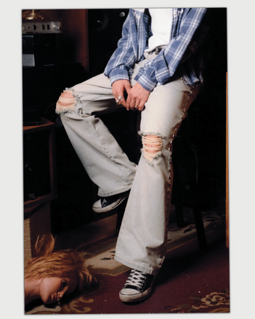 【HI FI FNK】Lar Wave Pigment Denim HI FI FNK】Lar Wave Pigment Denim