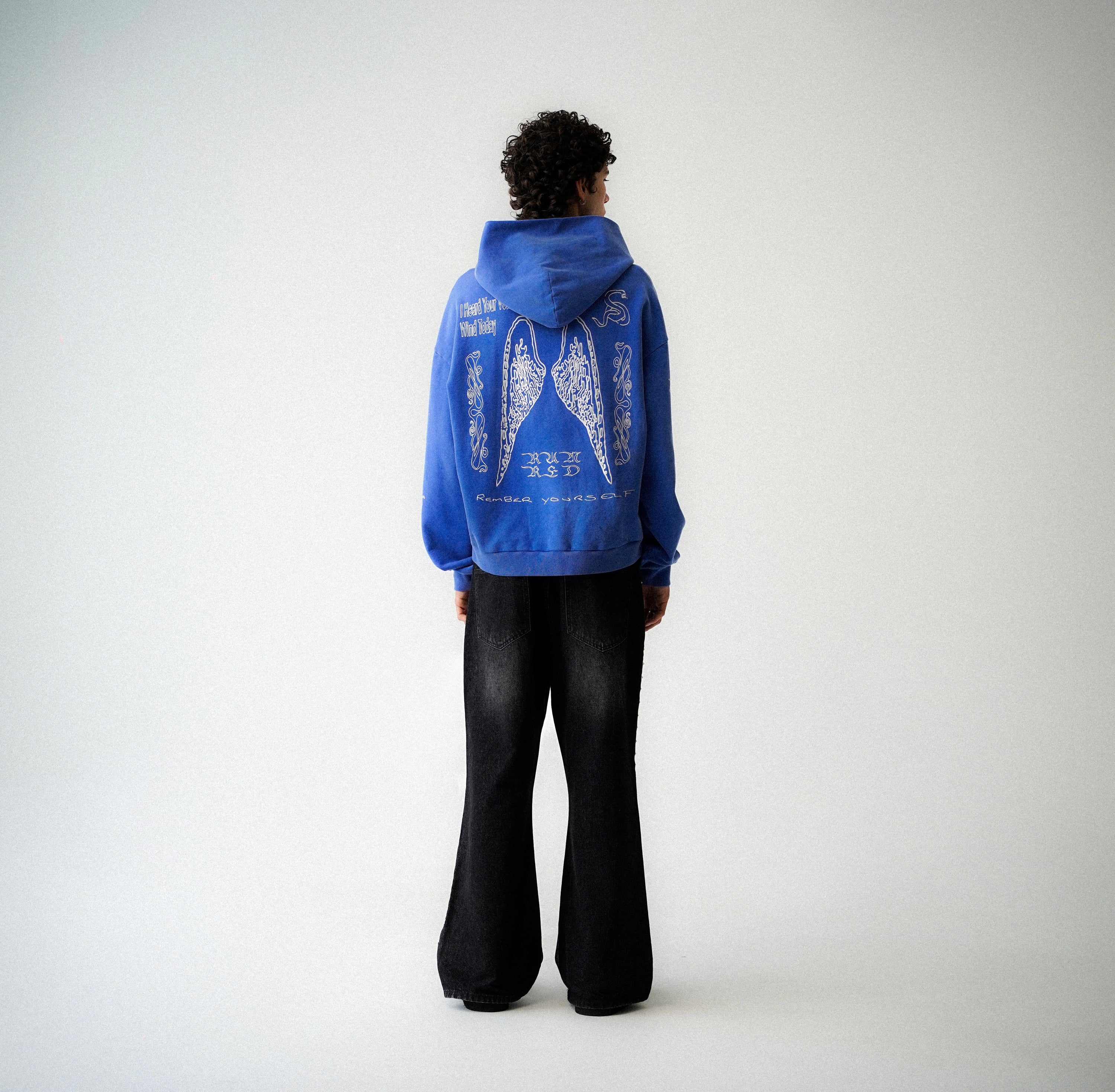 SKIN DEEP HOODIE [BLUE]