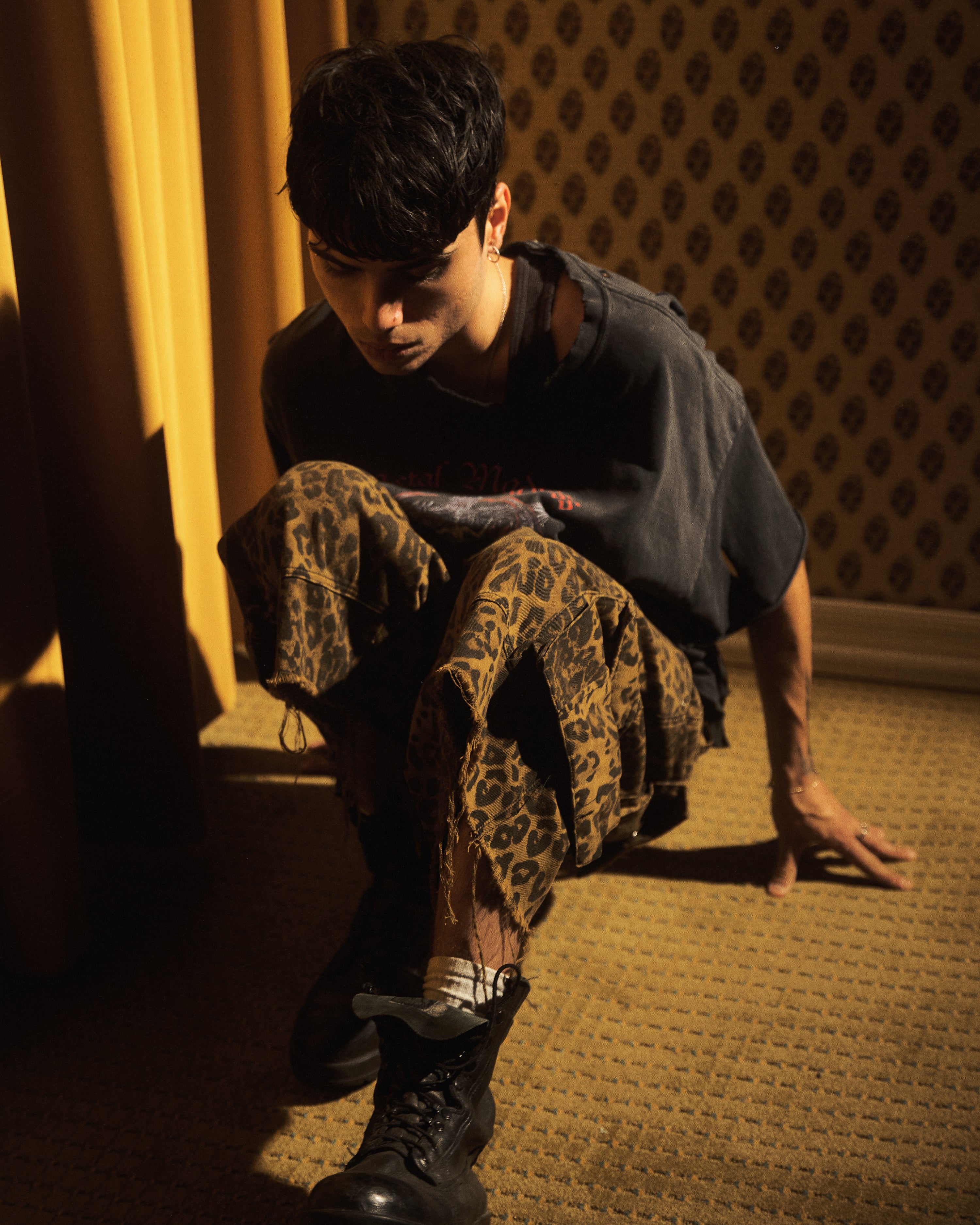 CARGO SHORTS [LEOPARD]