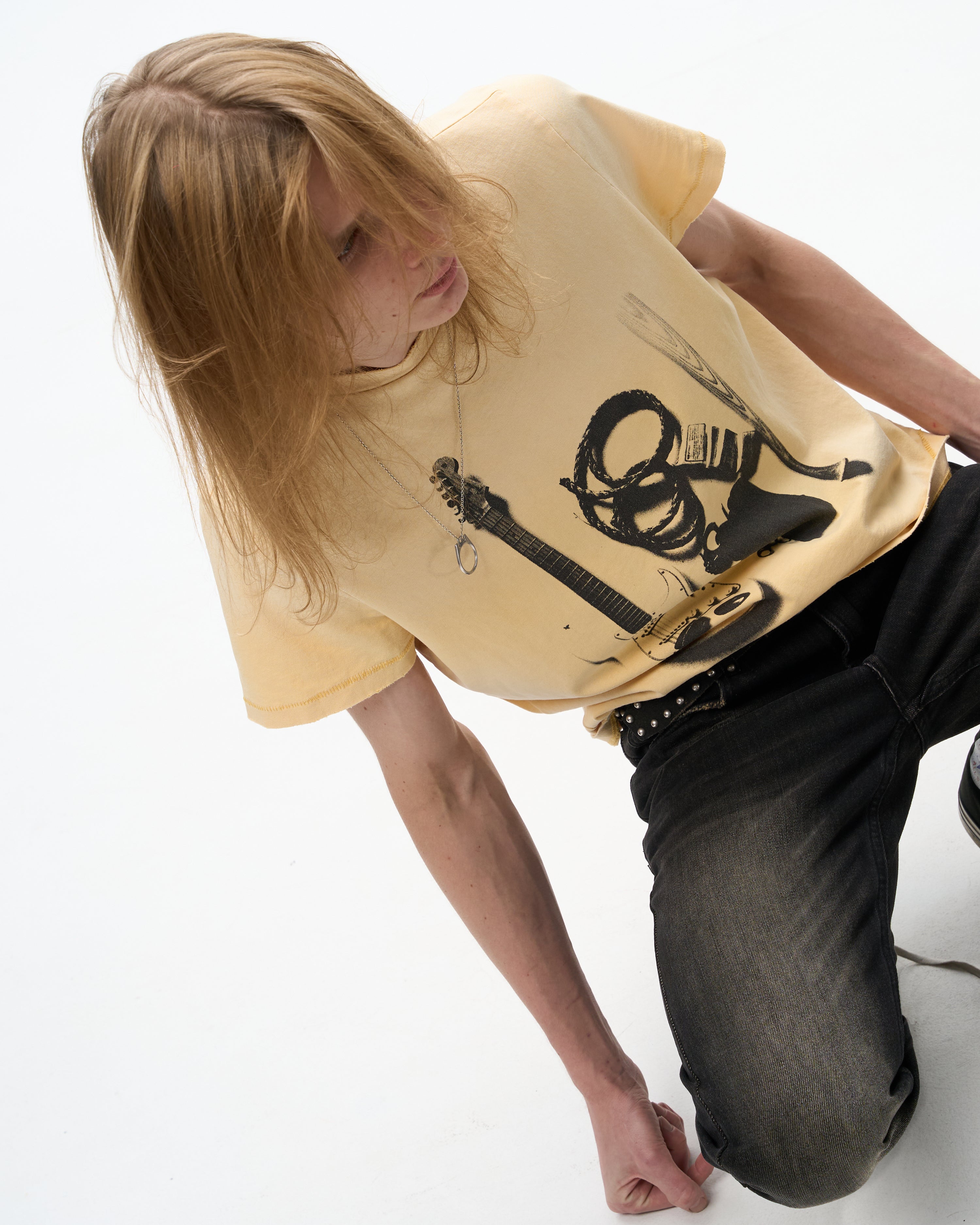 CIGARETTE BOOTCUT DENIM [ASPHALT]