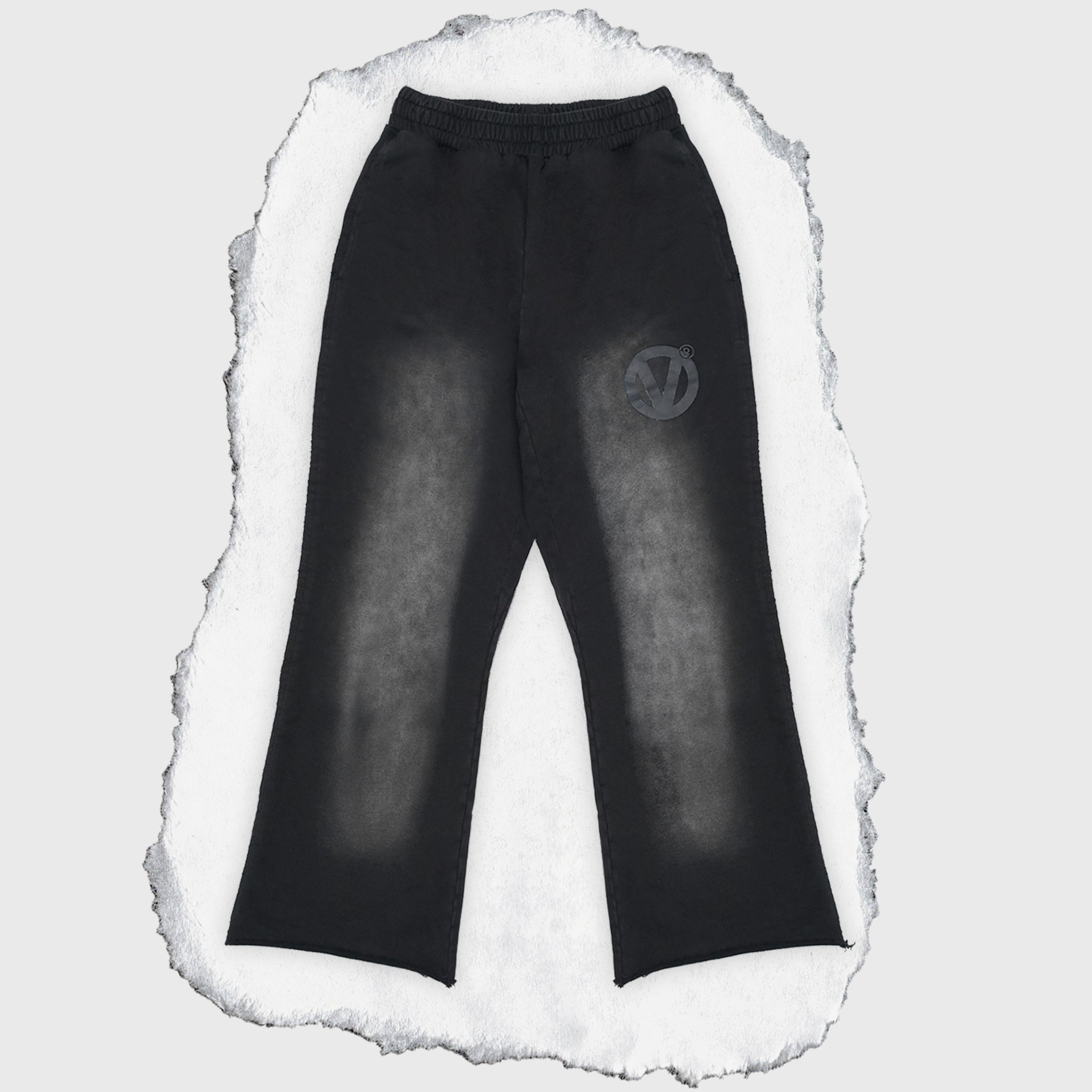 DECONSTRUCTED ESSENTIALS SWEATPANTS [COAL]