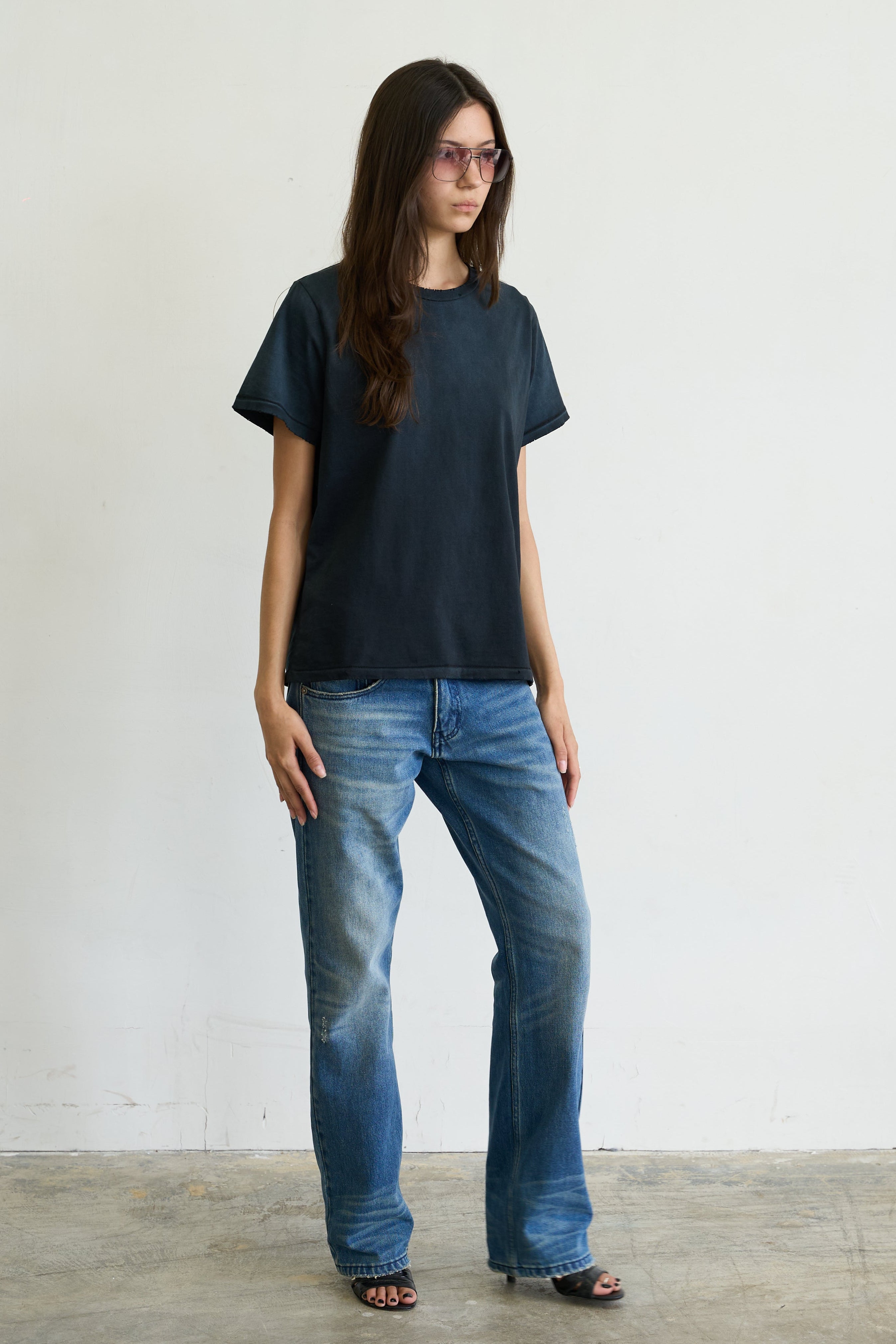 BEATNIK TEE [SUNBEAT BLACK]