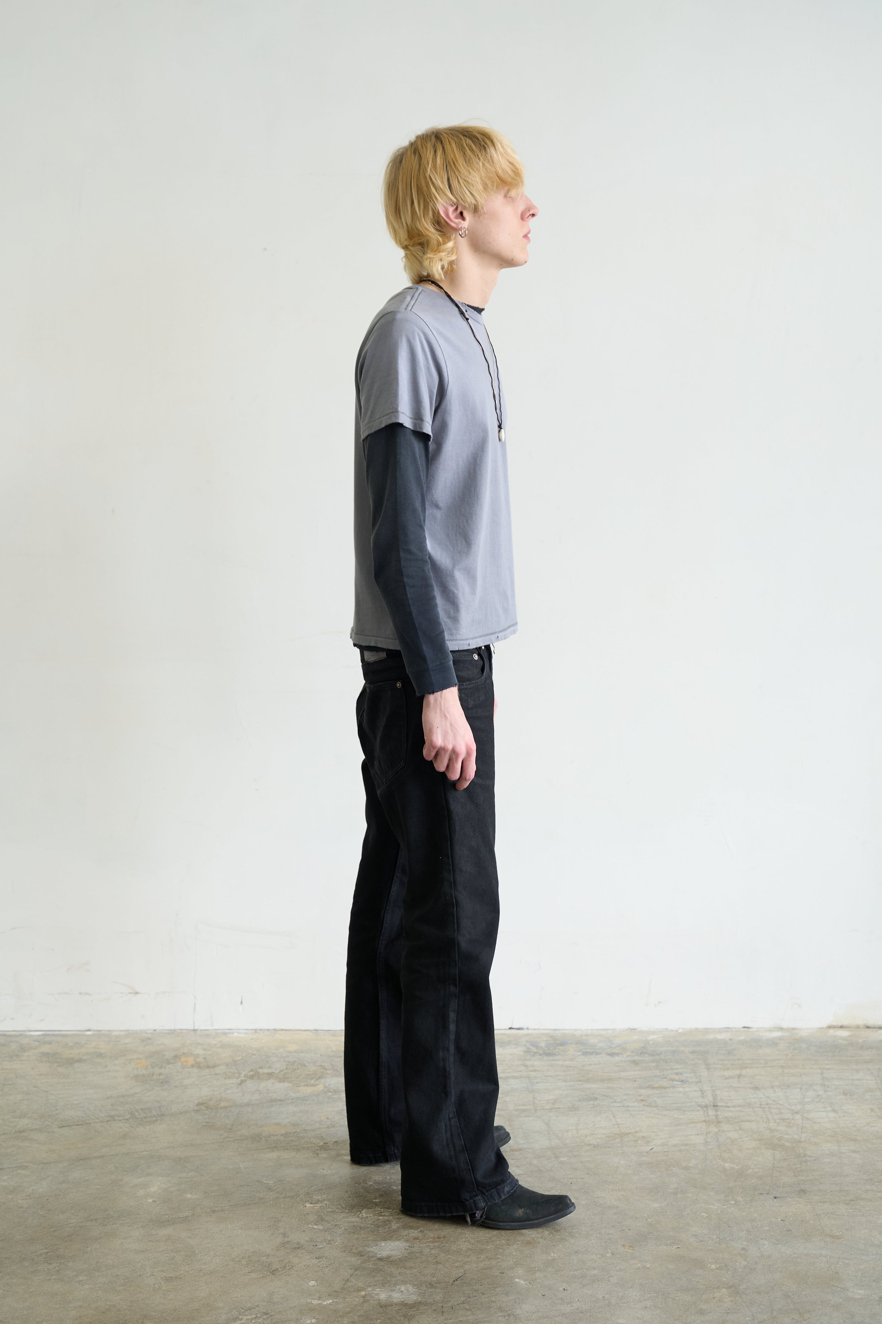 BEATNIK TEE [SUNBEAT GREY]