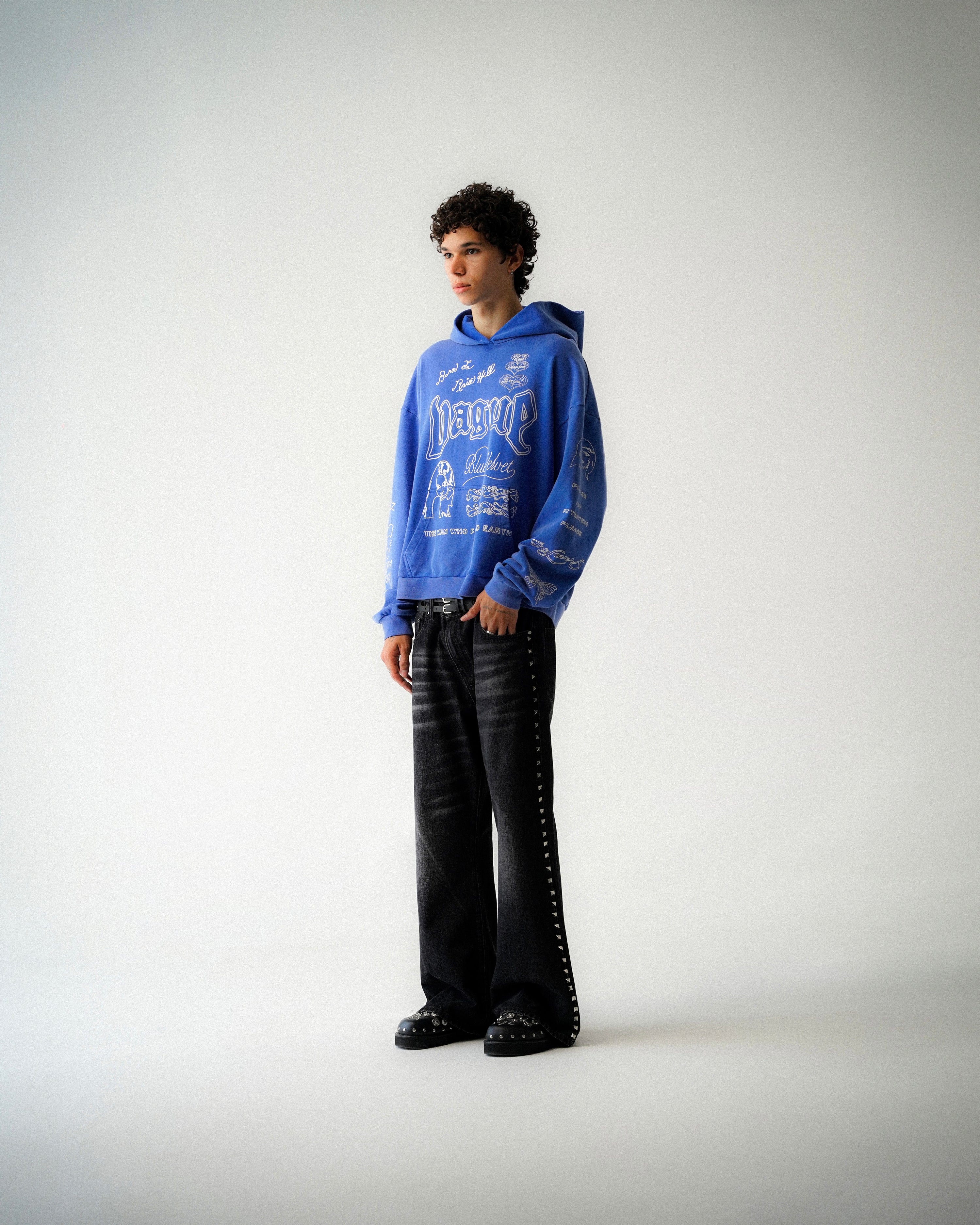 SKIN DEEP HOODIE [BLUE]
