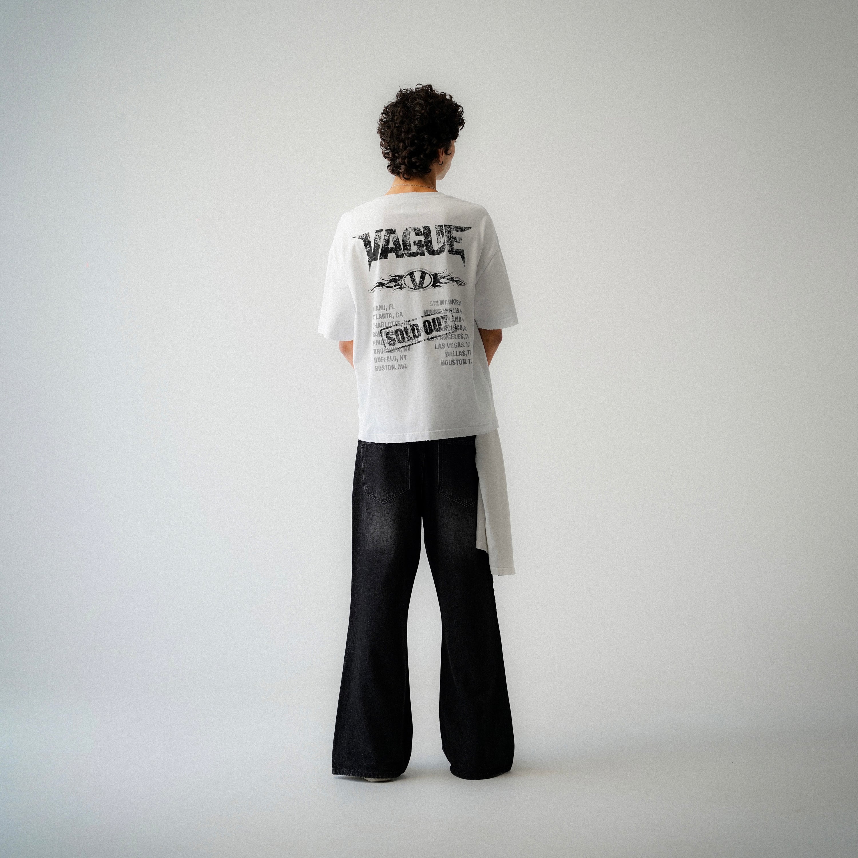 '85 FLARED DENIM [VINTAGE BLACK]