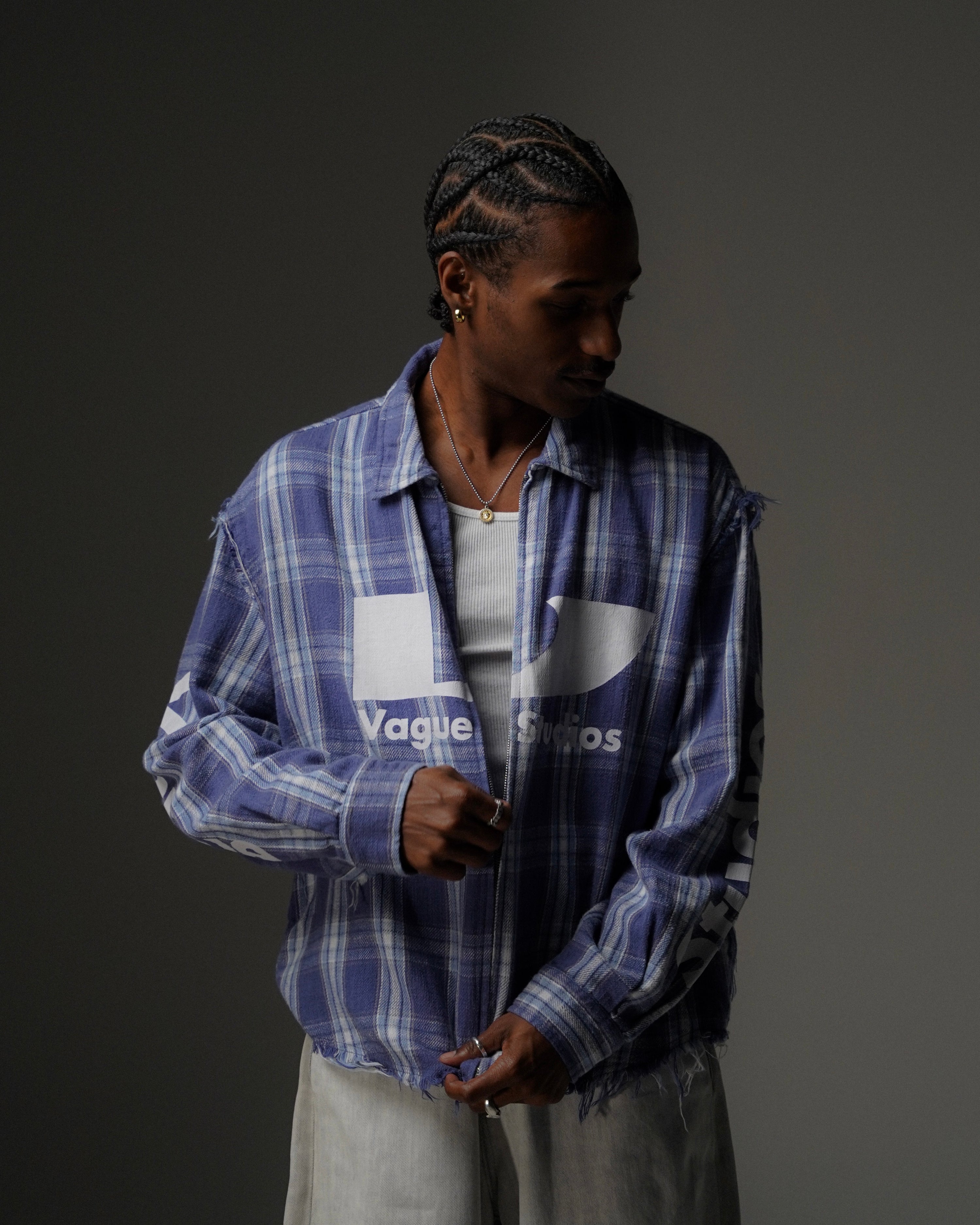 SURGE ZIP FLANNEL [BLUE]