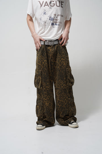 PRECIOUS CARGO PANTS [LEOPARD]
