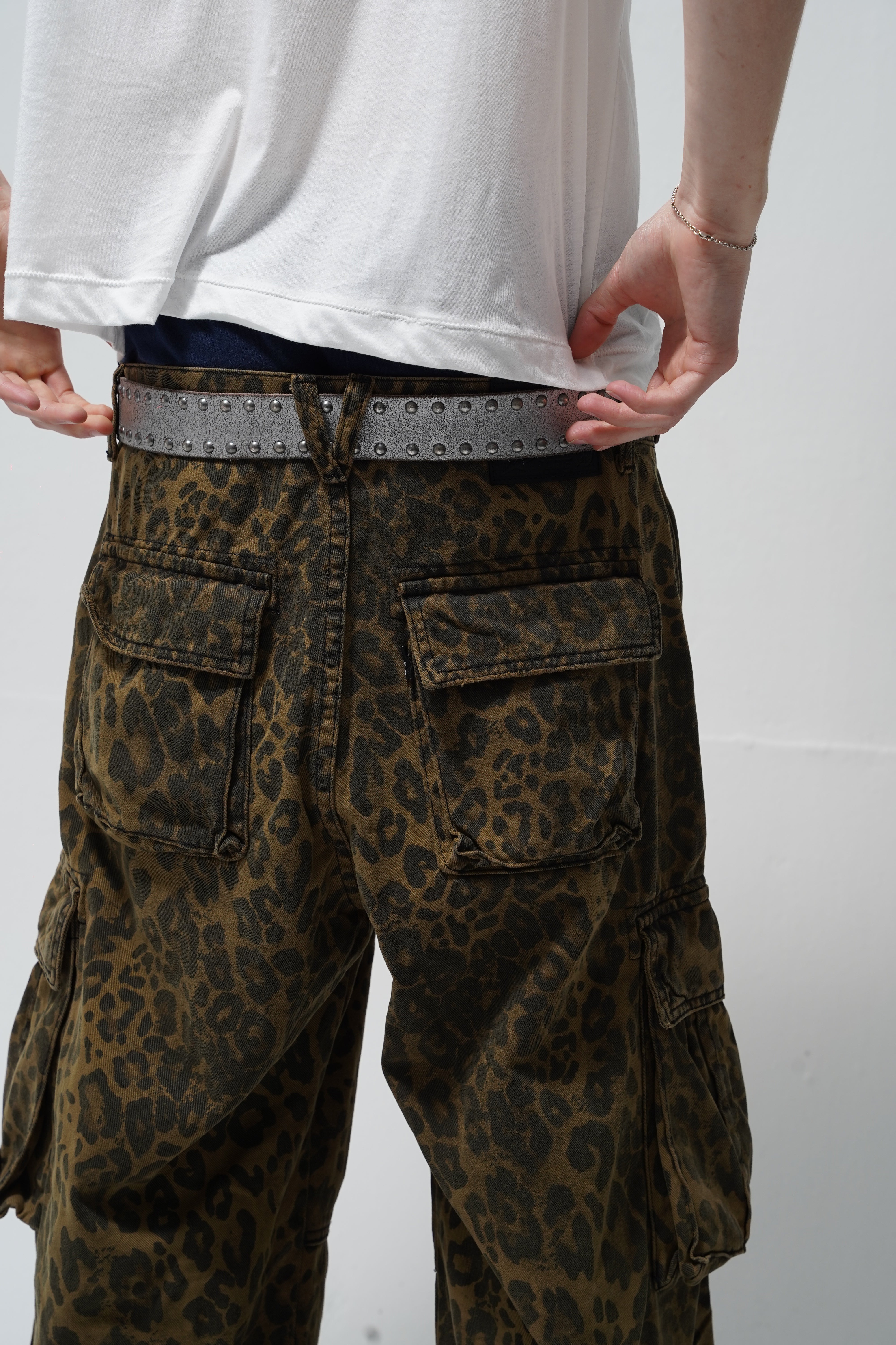 PRECIOUS CARGO PANTS [LEOPARD] – VAGUE Studios