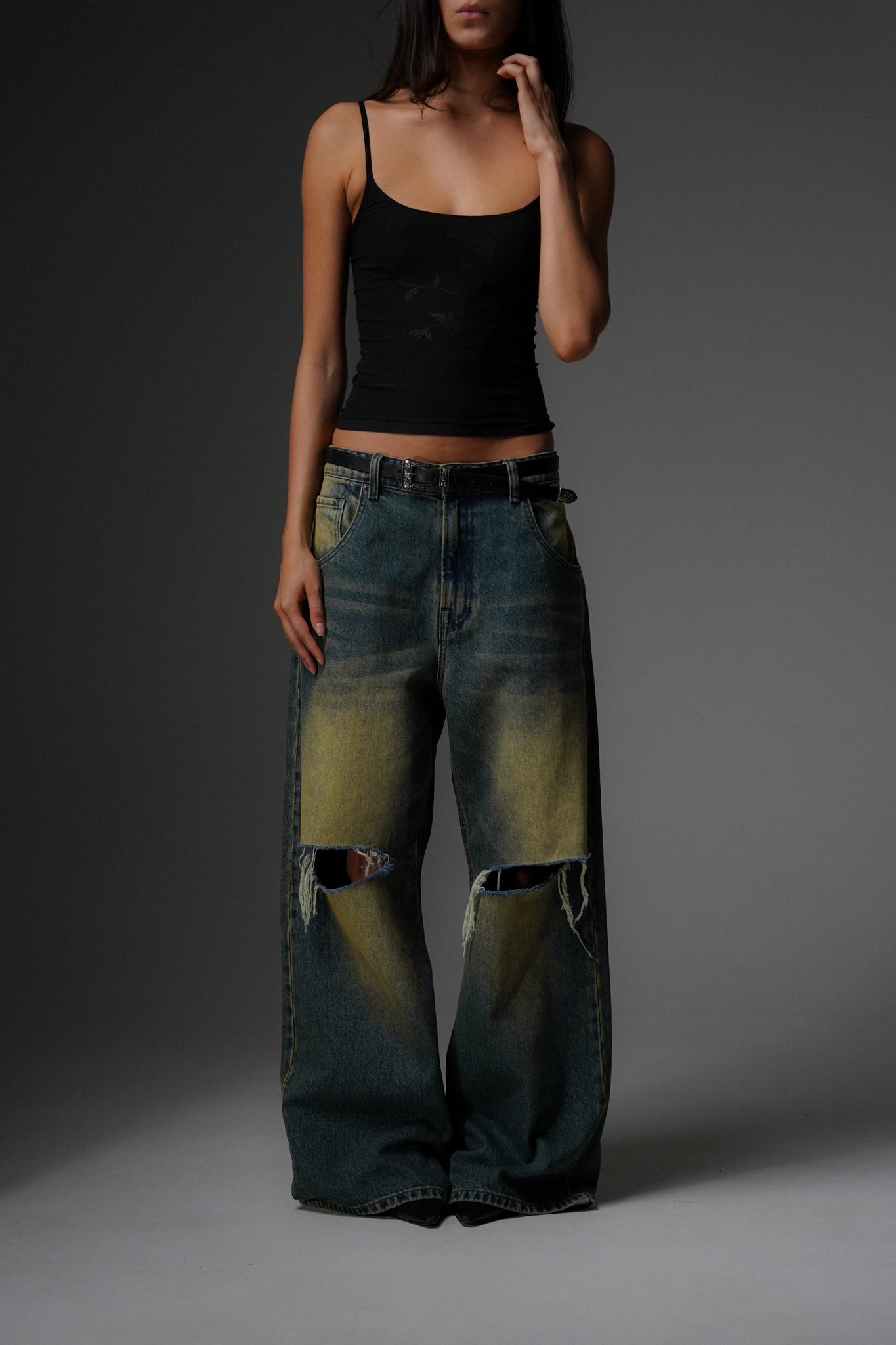 2C STUDIO DENIM [BRUISED]