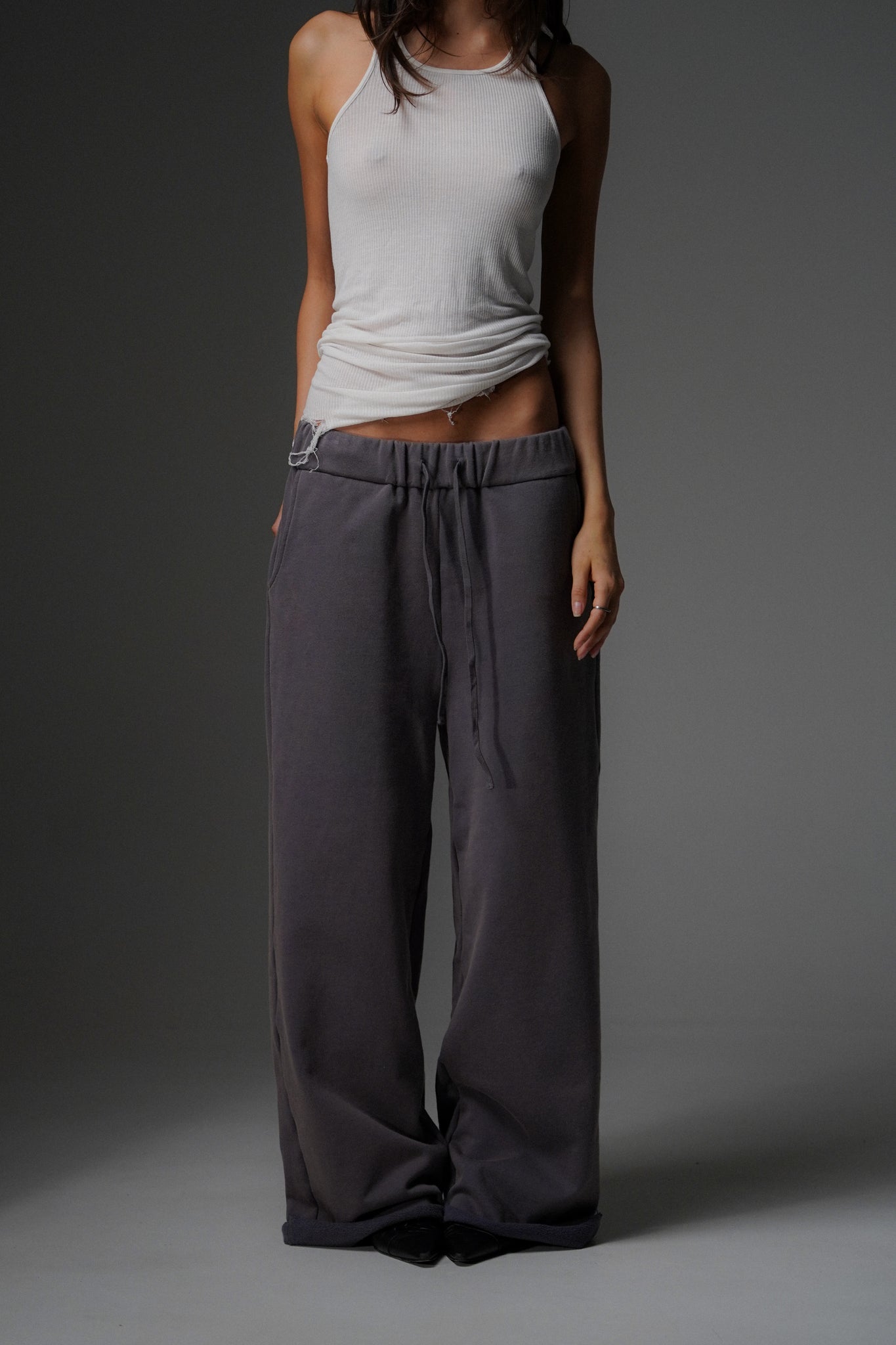 STUDIO SWEATPANTS [VINTAGE PURPLE]