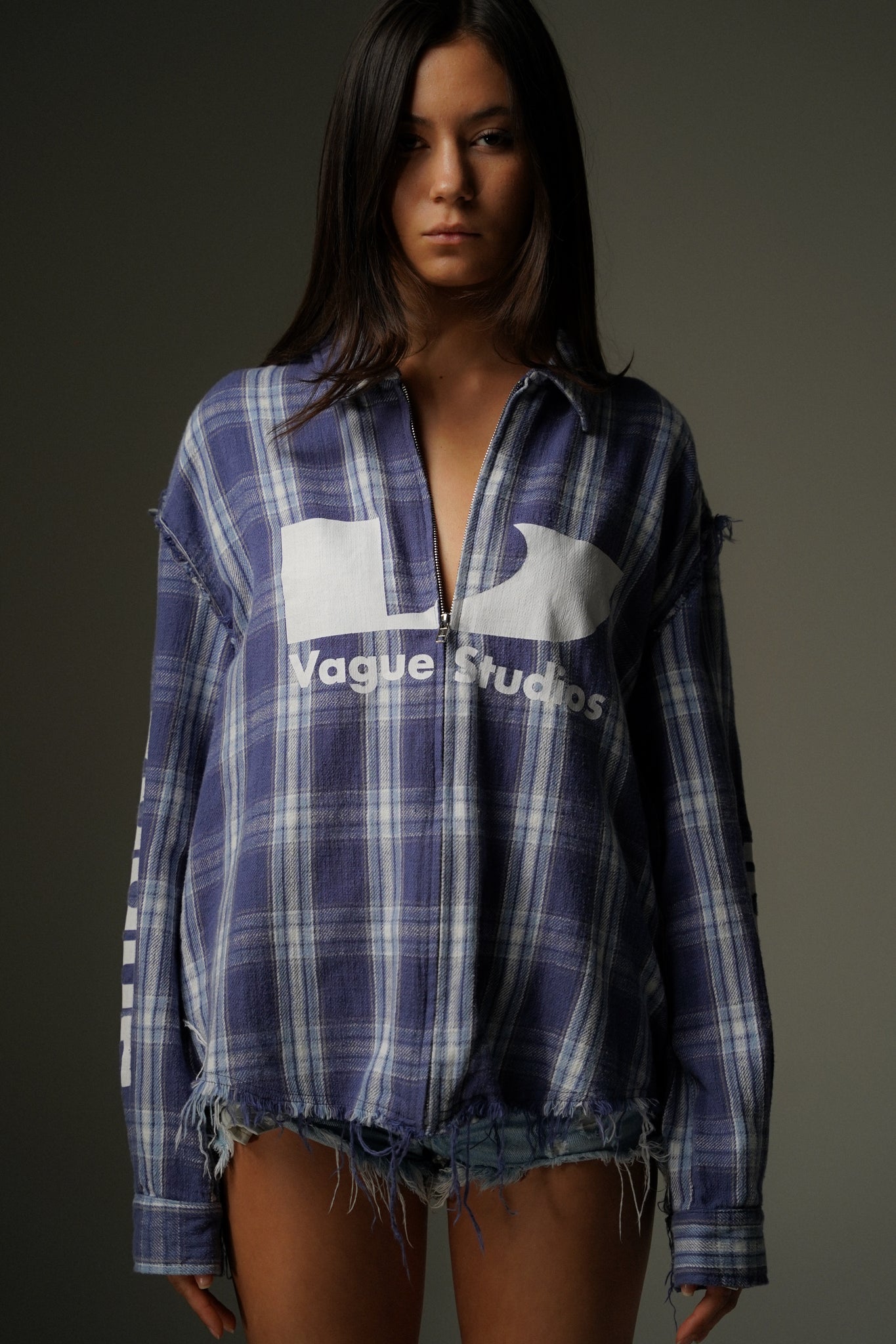 2C SURGE ZIP FLANNEL [BLUE]