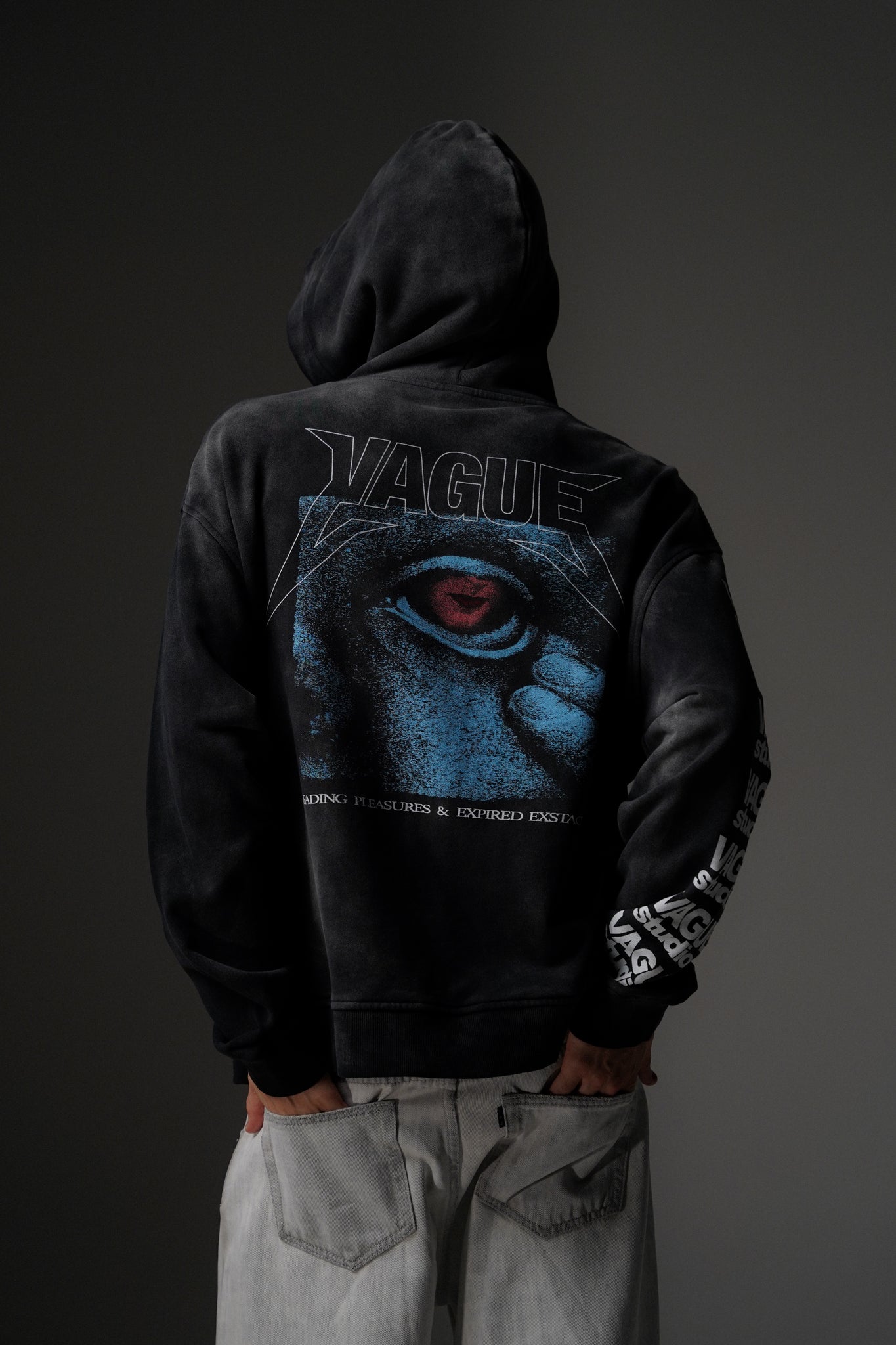 FADING PLEASURES ZIP UP [SUNBEAT BLACK]