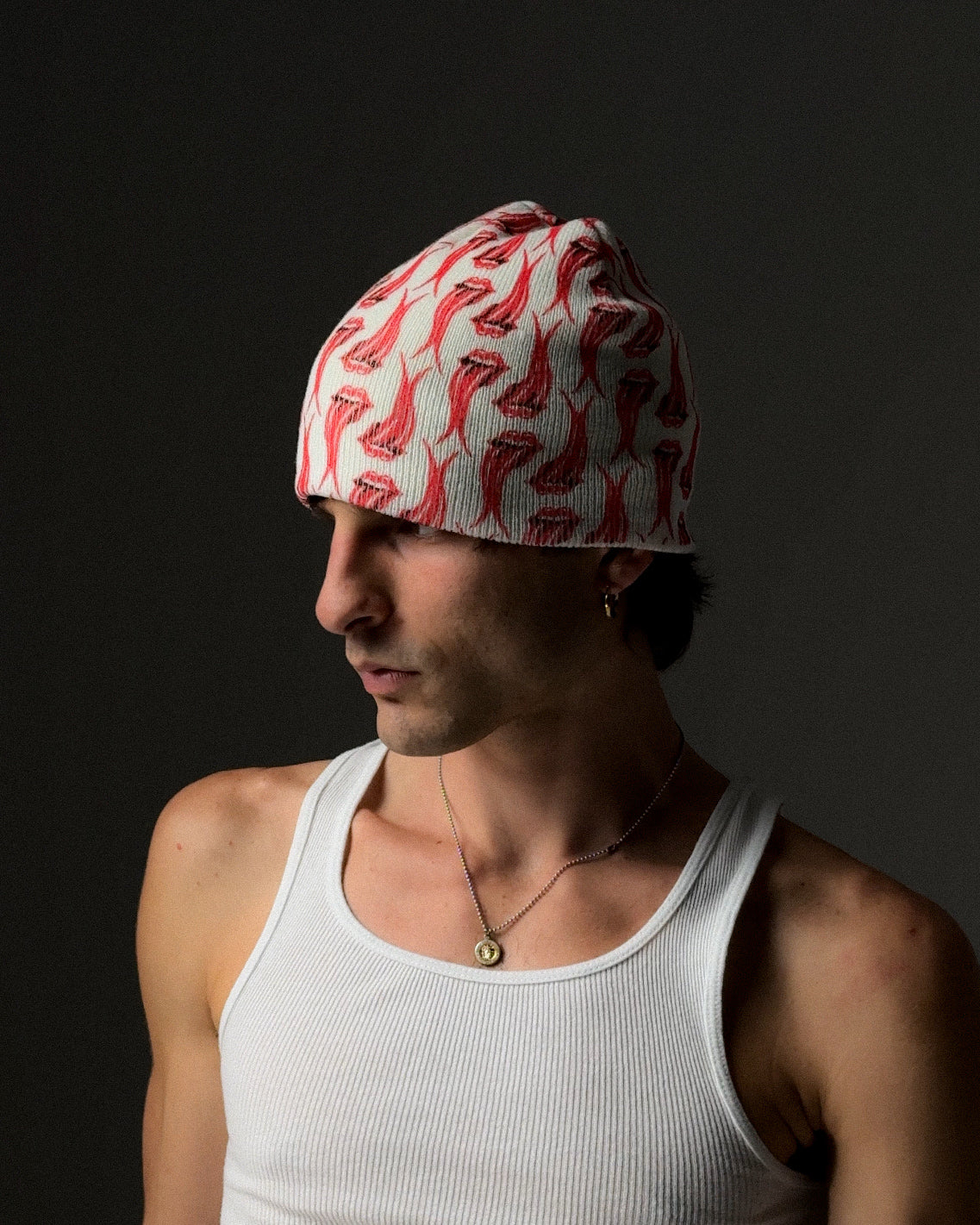 ROLLING BEANIE [WHITE]