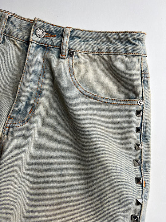 85 FLARED DENIM [LIGHT WASH] – VAGUE Studios