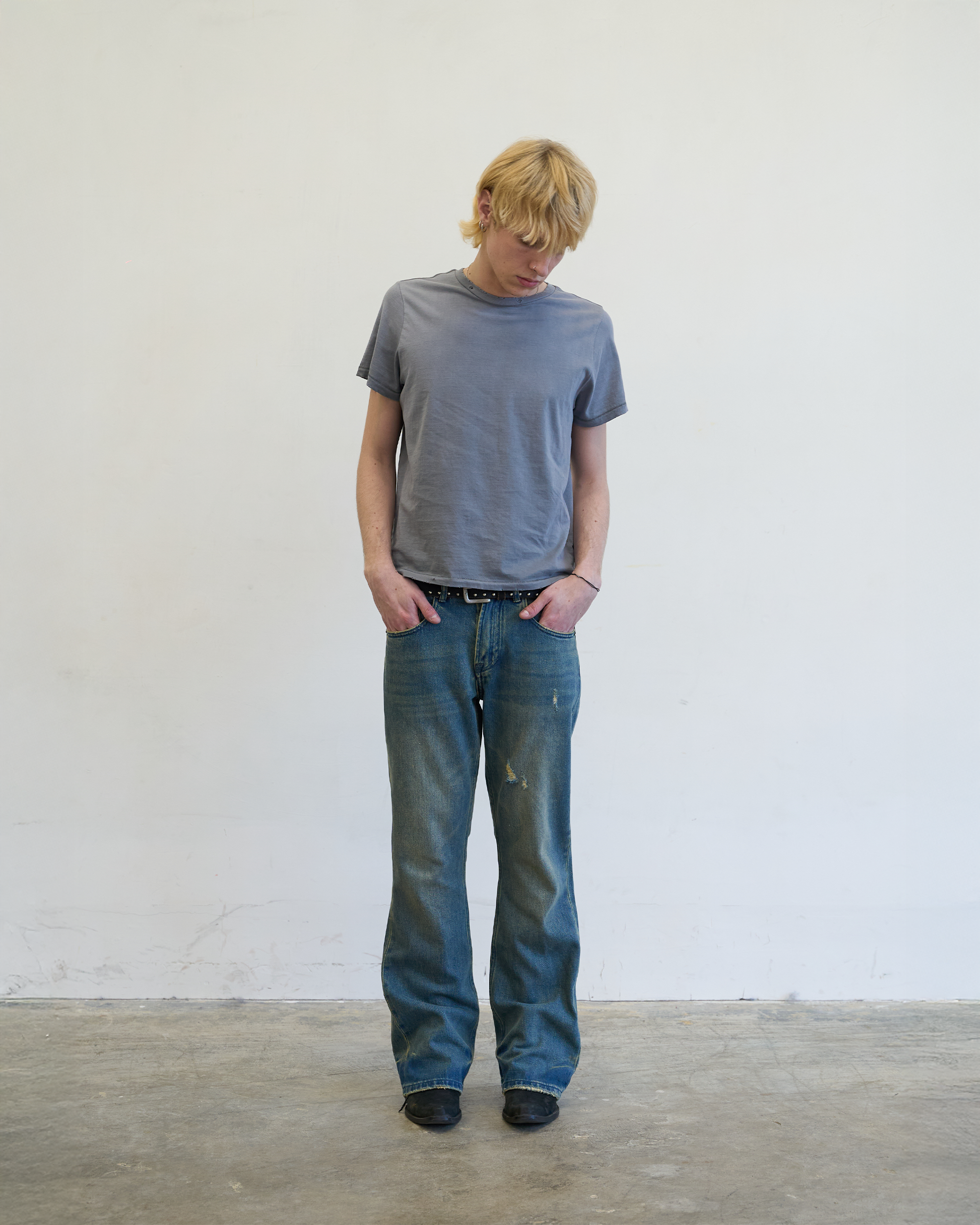 BEATNIK TEE [SUNBEAT GREY]