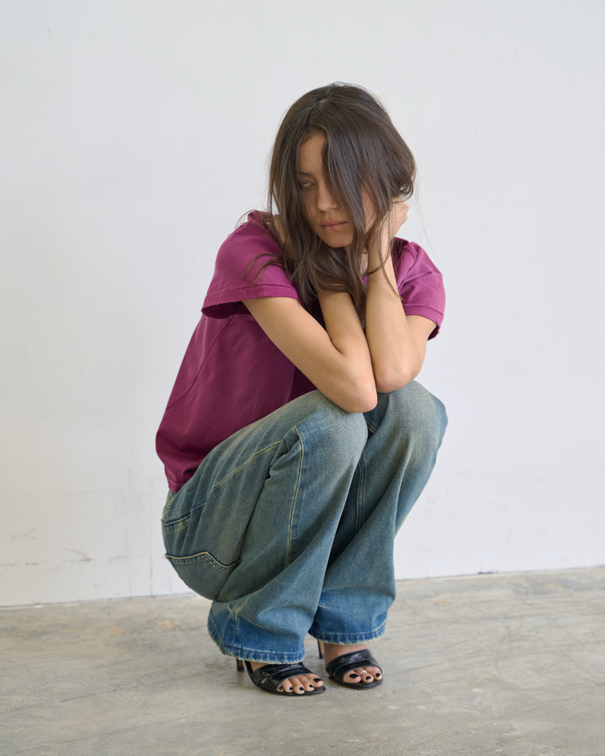 BEATNIK TEE [SUNBEAT PLUM]