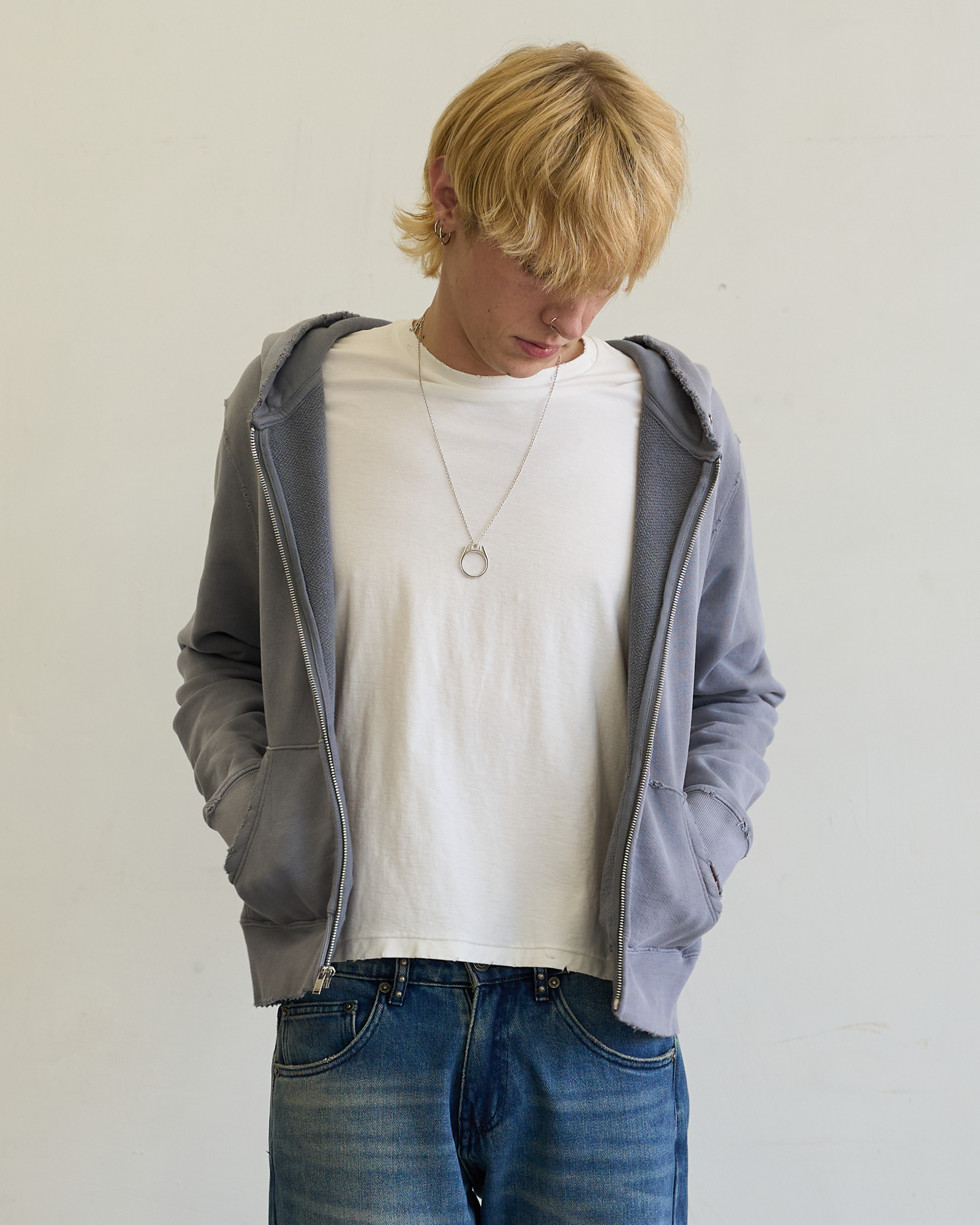 STUDIO ZIP-UP [SUNBEAT GREY]