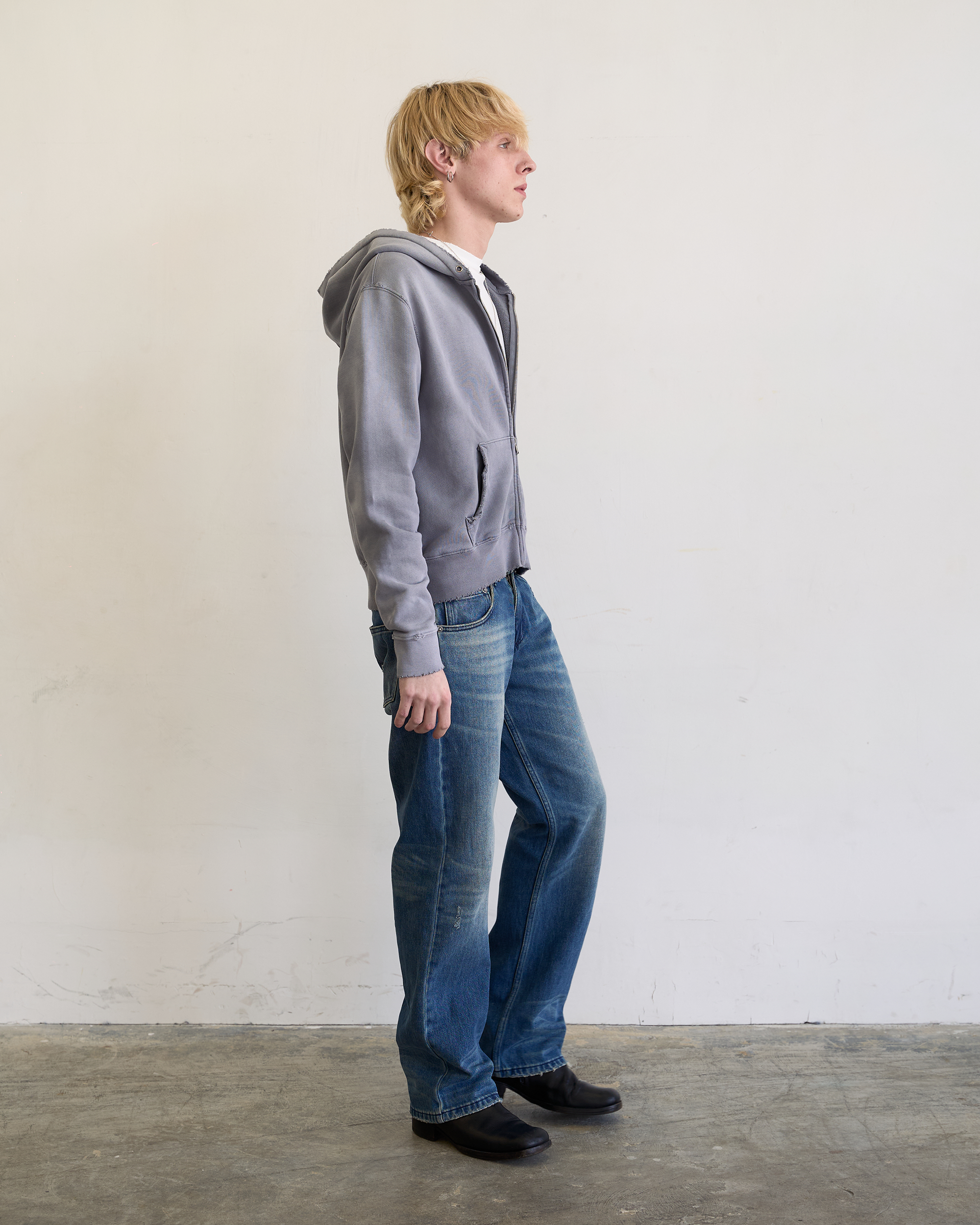 STUDIO ZIP-UP [SUNBEAT GREY]