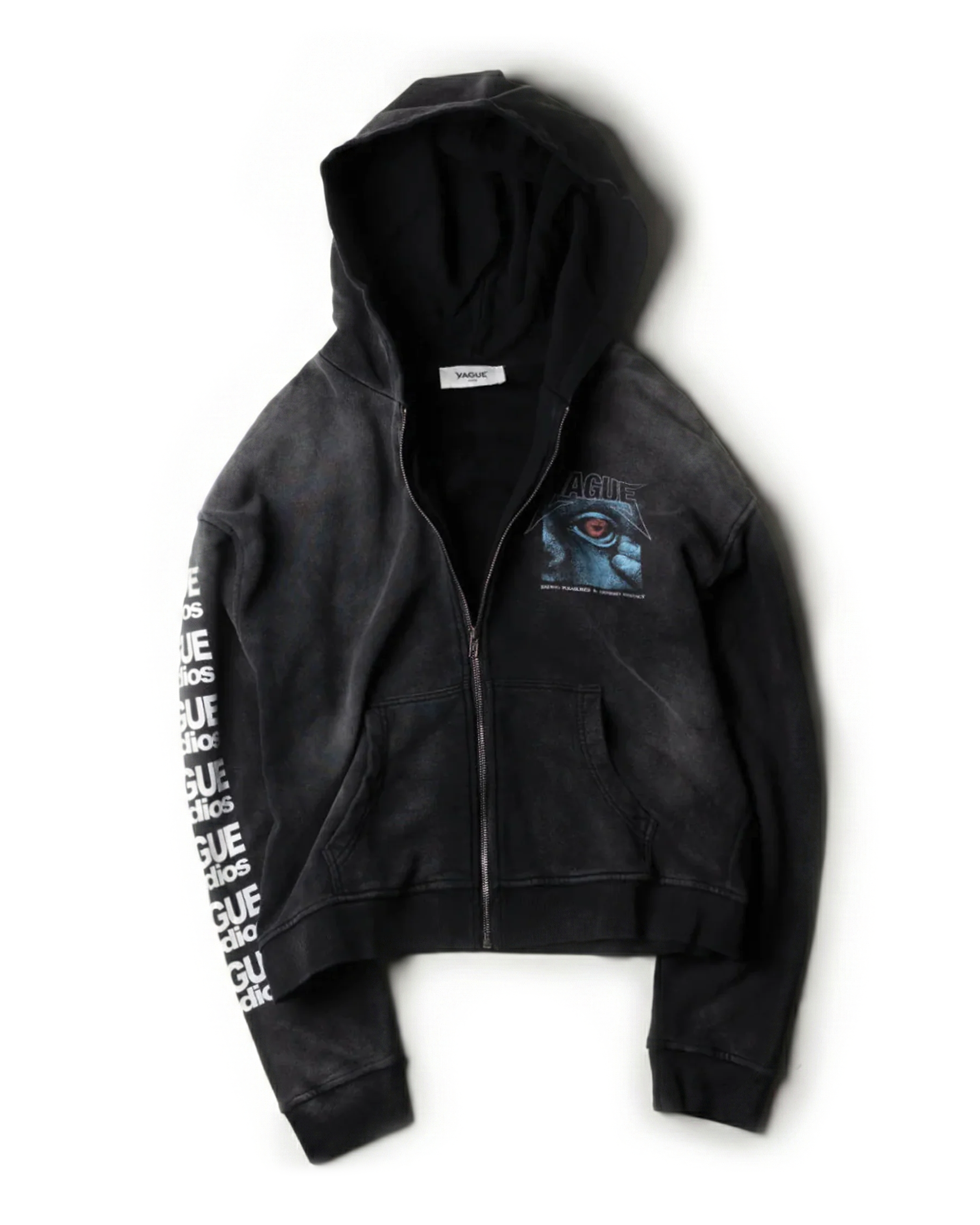 FADING PLEASURES ZIP UP [SUNBEAT BLACK]