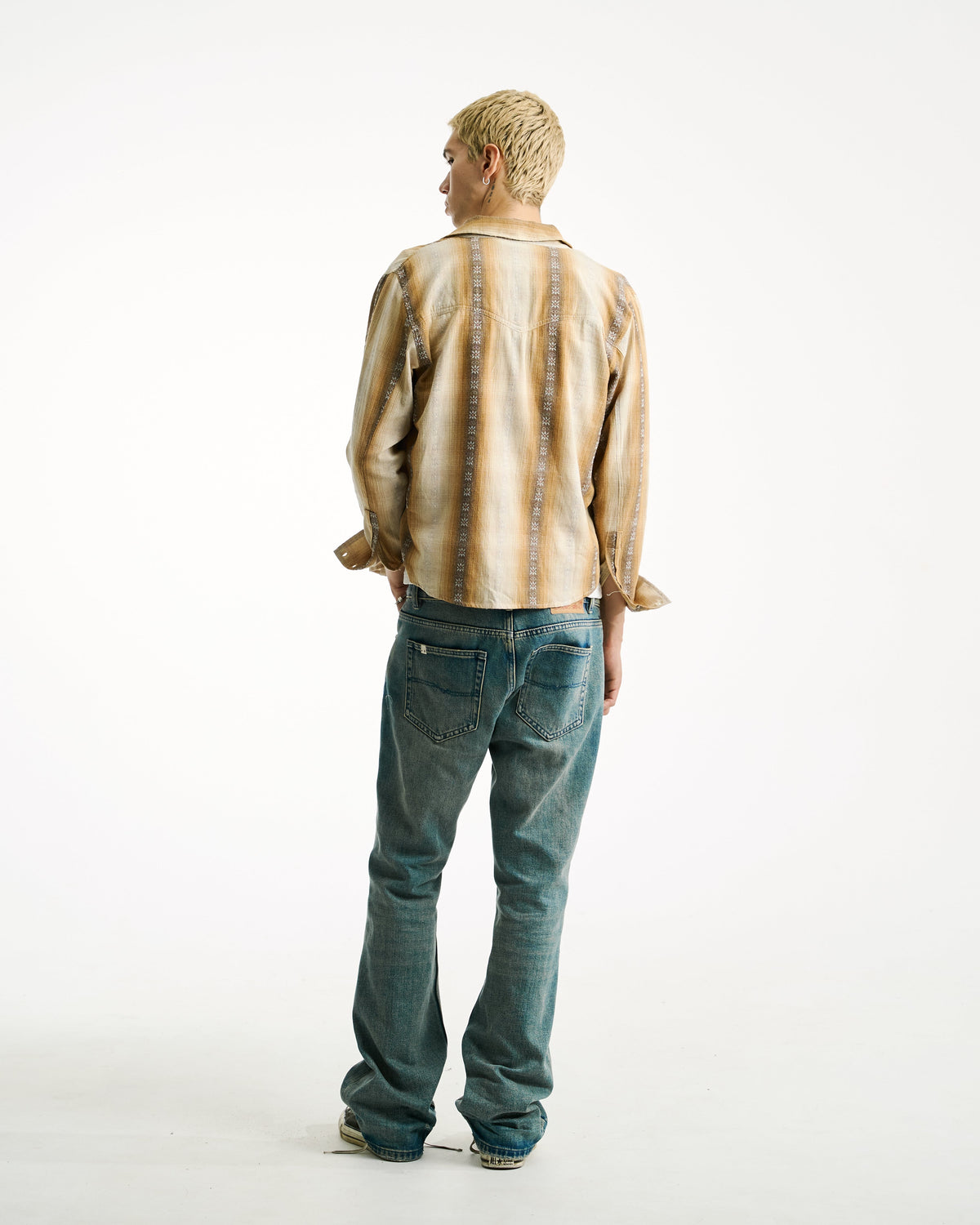 FLOWER CHILD FLANNEL [WHEAT]