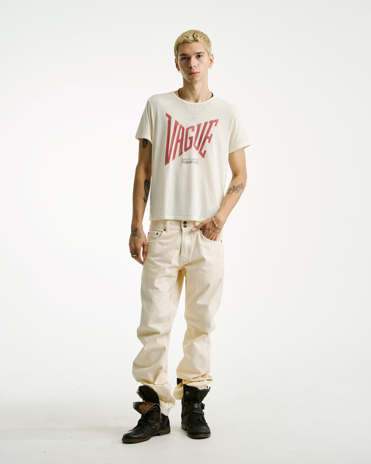 BLOWOUT '85 TEE [OFF WHITE]
