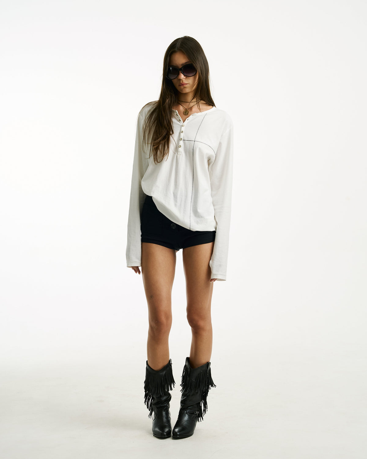 CROSS STITCH HENLEY