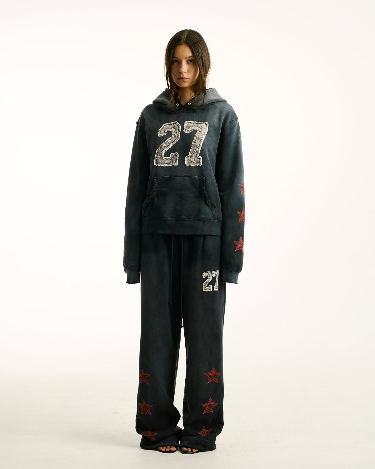 27 CLUB HOODIE [SUNBEAT BLACK]
