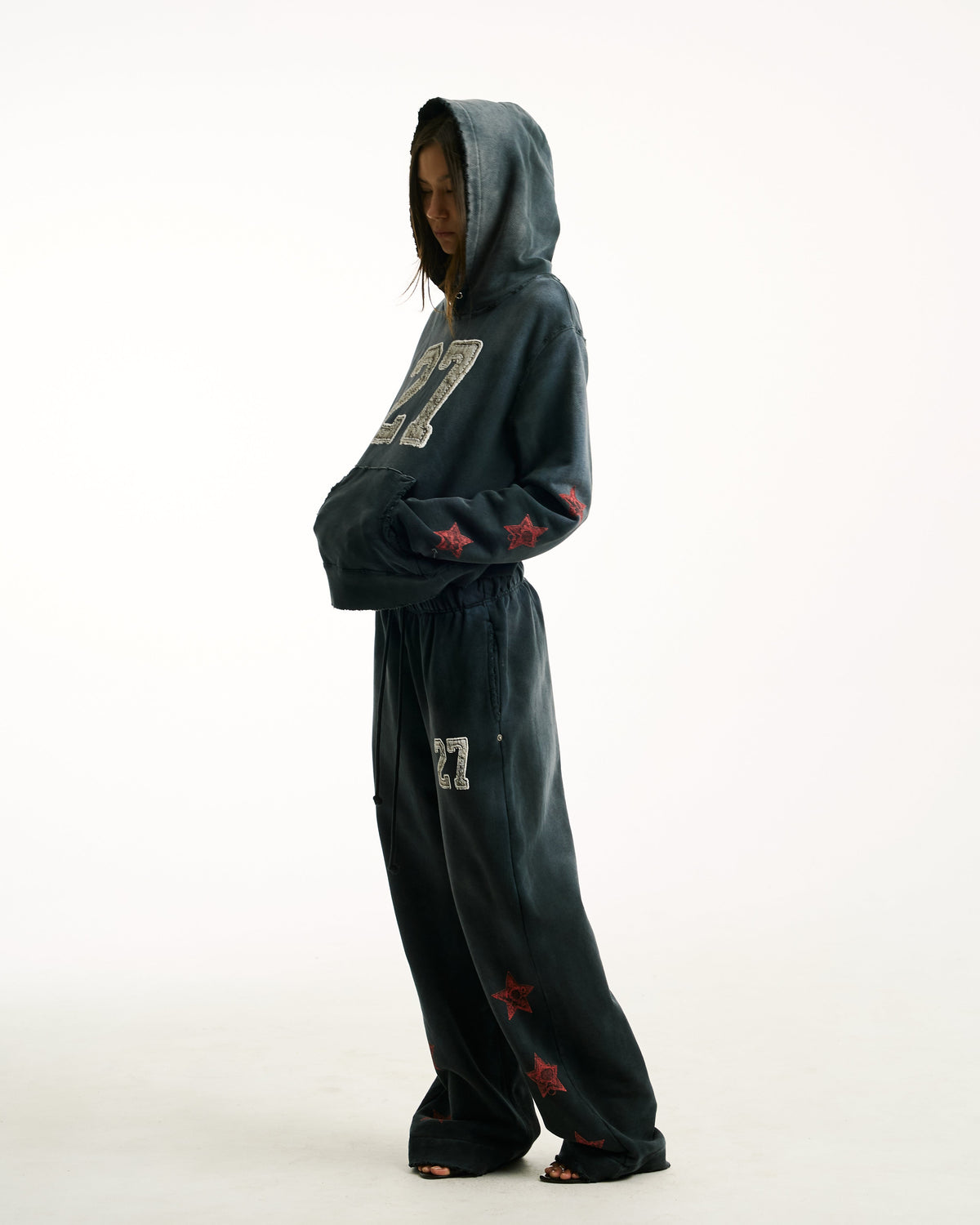 27 CLUB SWEATPANTS [SUNBEAT BLACK]