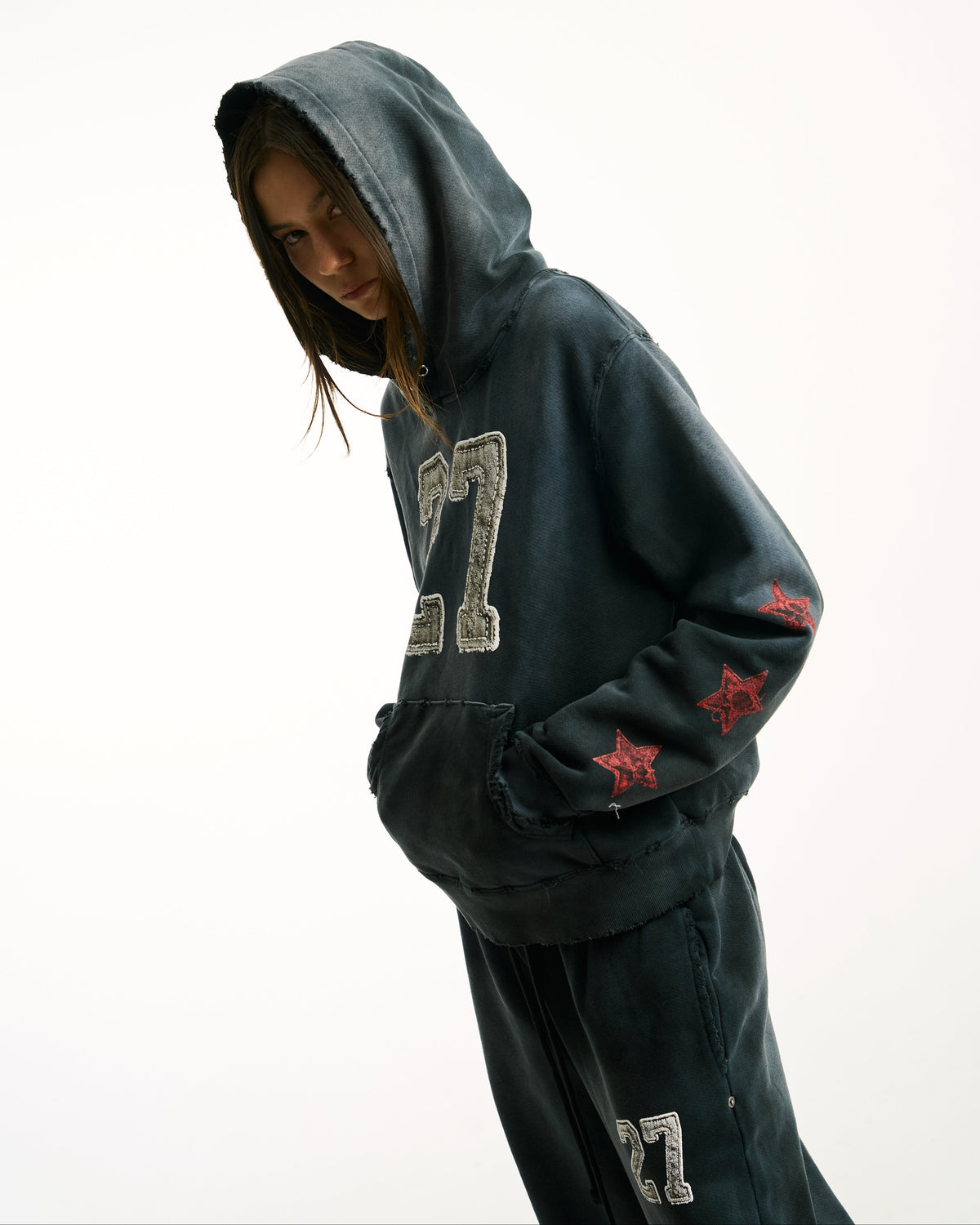 27 CLUB HOODIE [SUNBEAT BLACK]