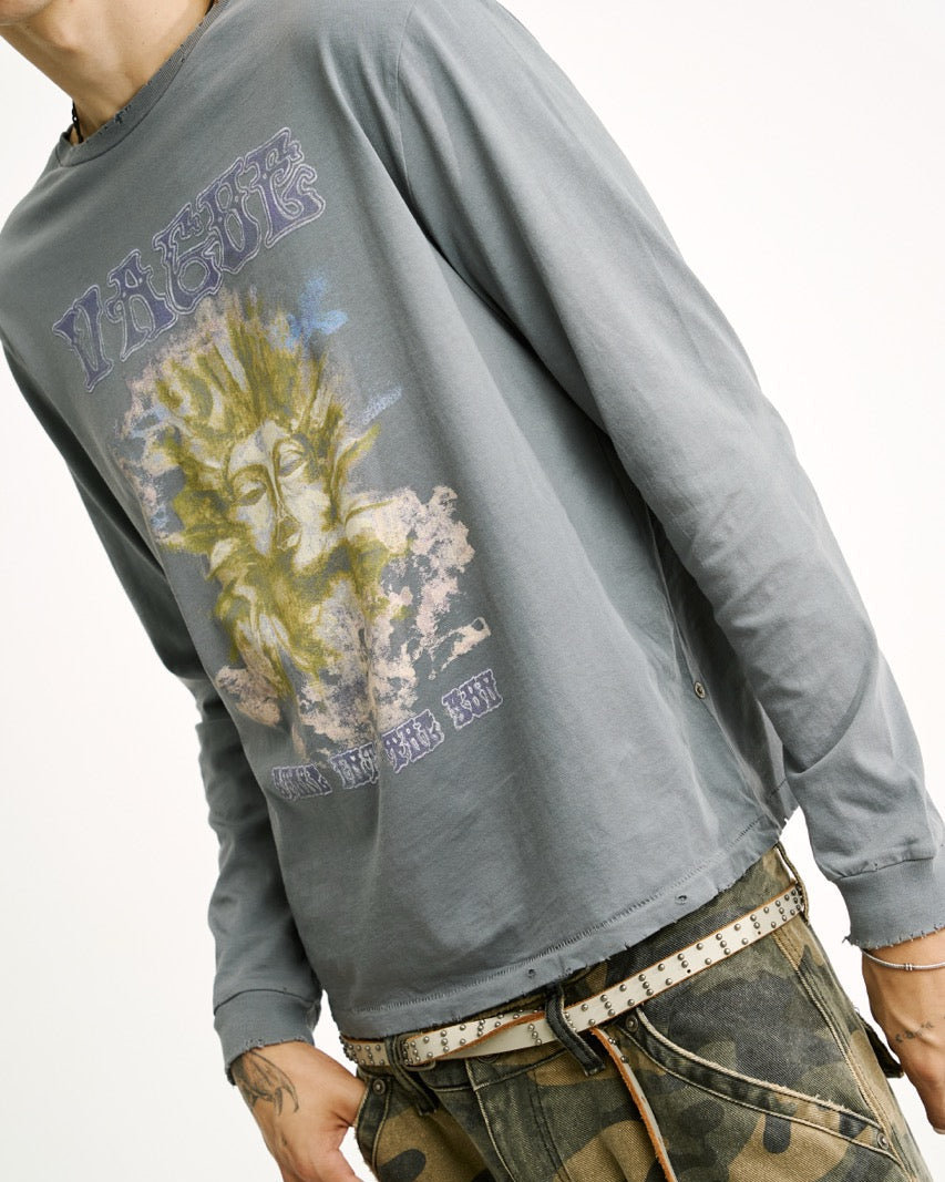 STARE INTO THE SUN LONGSLEEVE [SUNBEAT GREY]