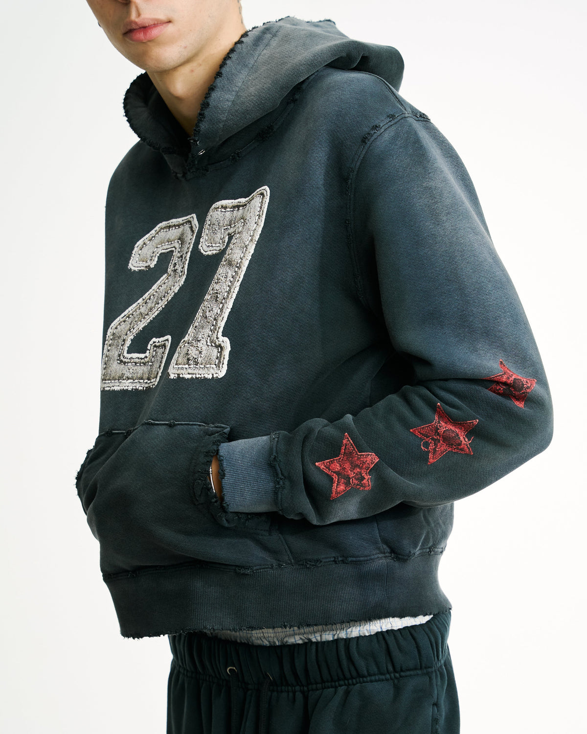 27 CLUB HOODIE [SUNBEAT BLACK]